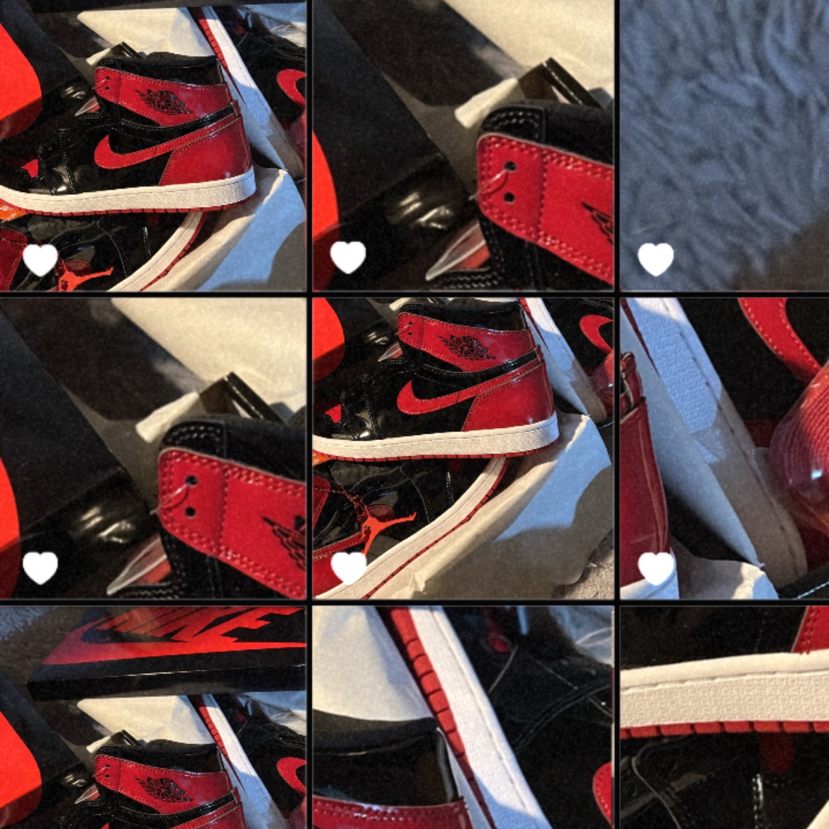 Jordan 1 Retro High OG Patent Bred 착용 스타일 - 3