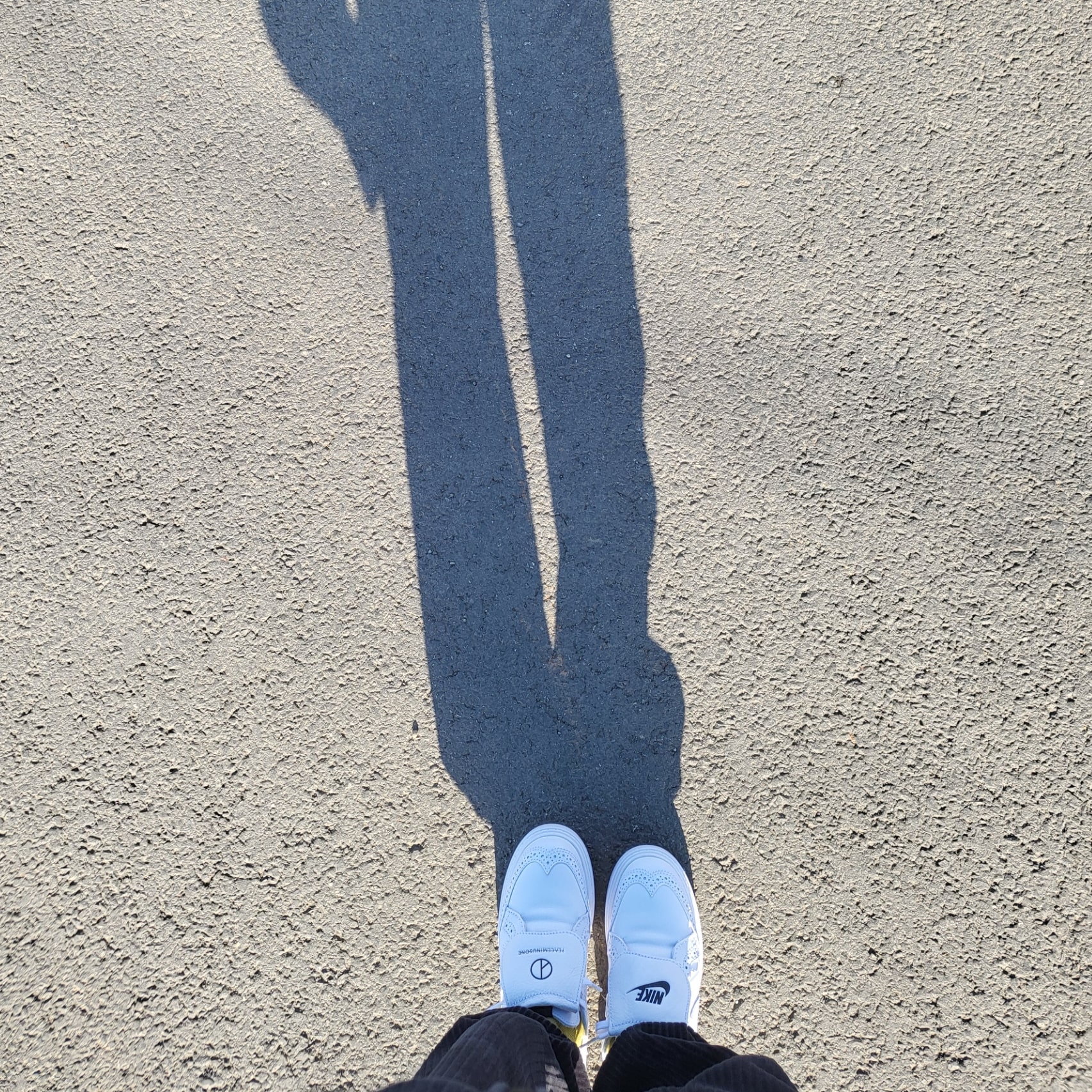 Nike x Peaceminusone Kwondo1 White 착용 스타일