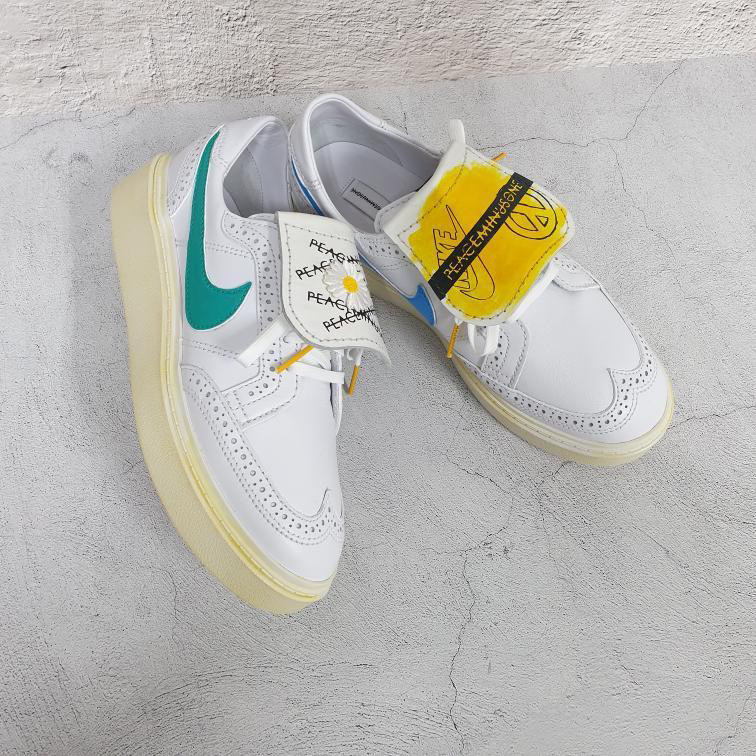 Nike x Peaceminusone Kwondo1 White 착용 스타일 - 4