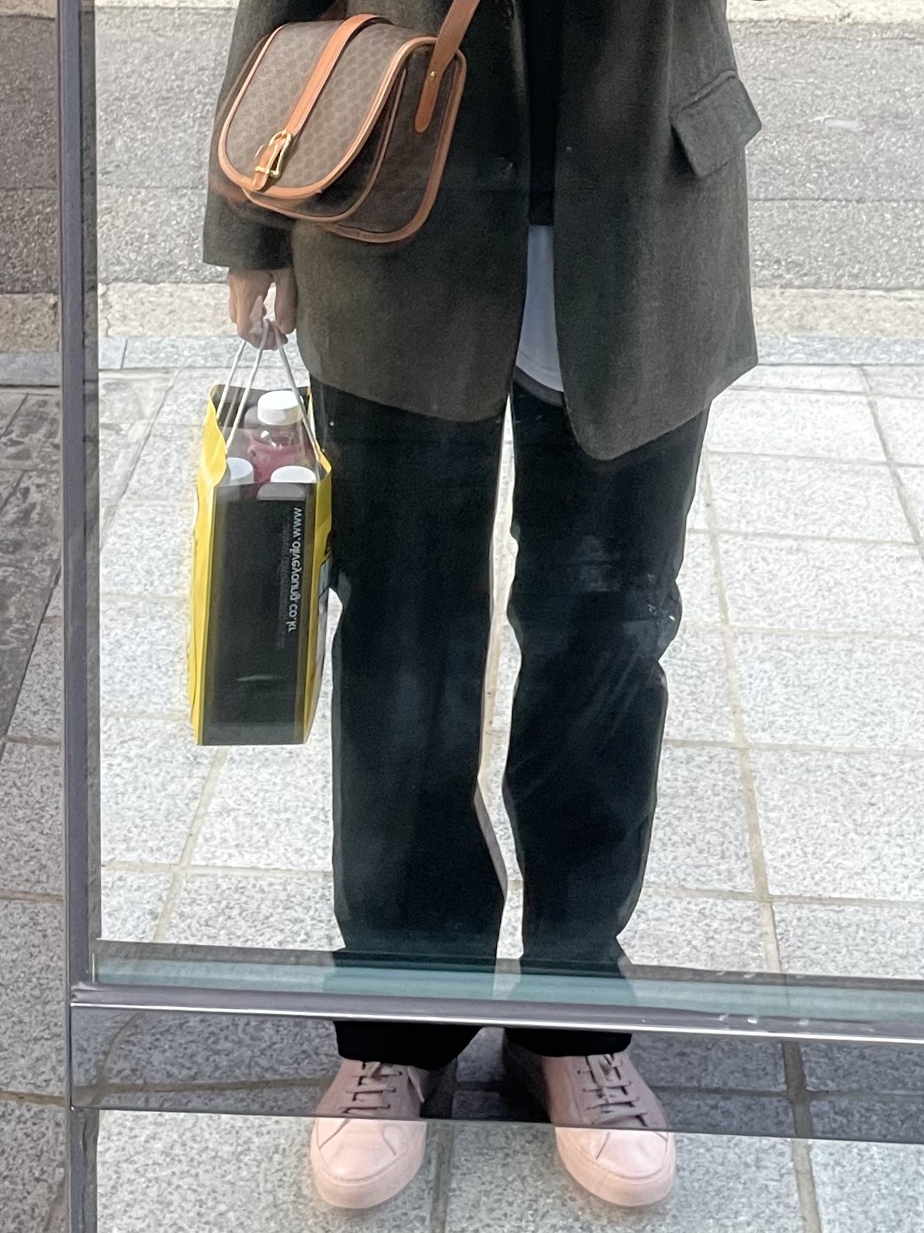 (W) Common Projects Original Achilles Low Blush 착용 스타일 - 2