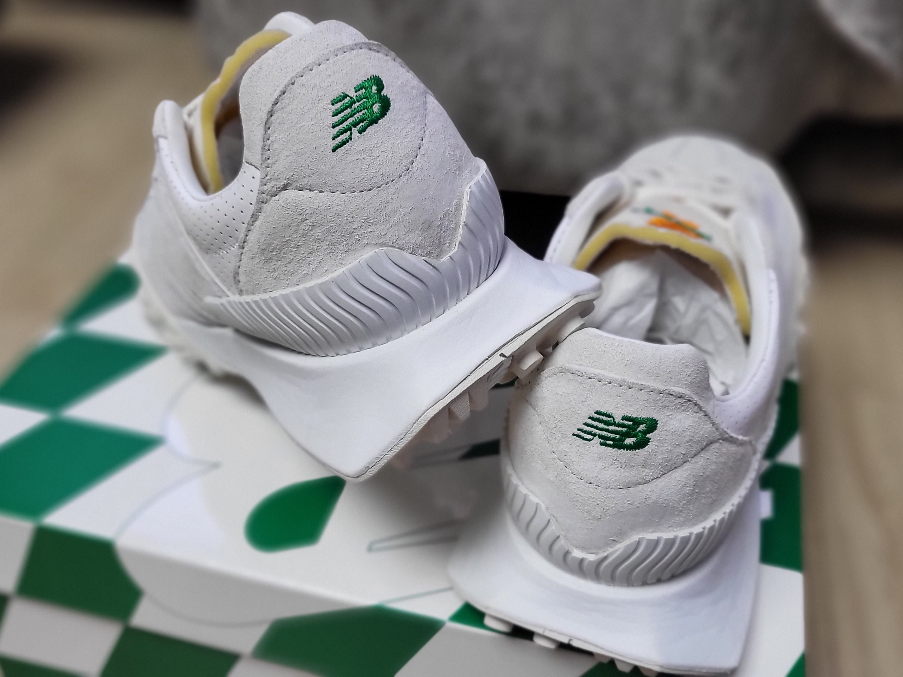 New Balance x Casablanca XC-72 Marshmallow Brilliant White 착용 스타일 - 4