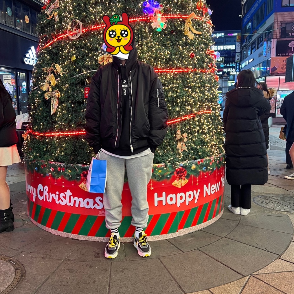Nike x Sacai x Undercover LDWaffle Black Bright Citron, Supreme Cross Box Logo Hooded Sweatshirt Black - 20FW 착용 스타일