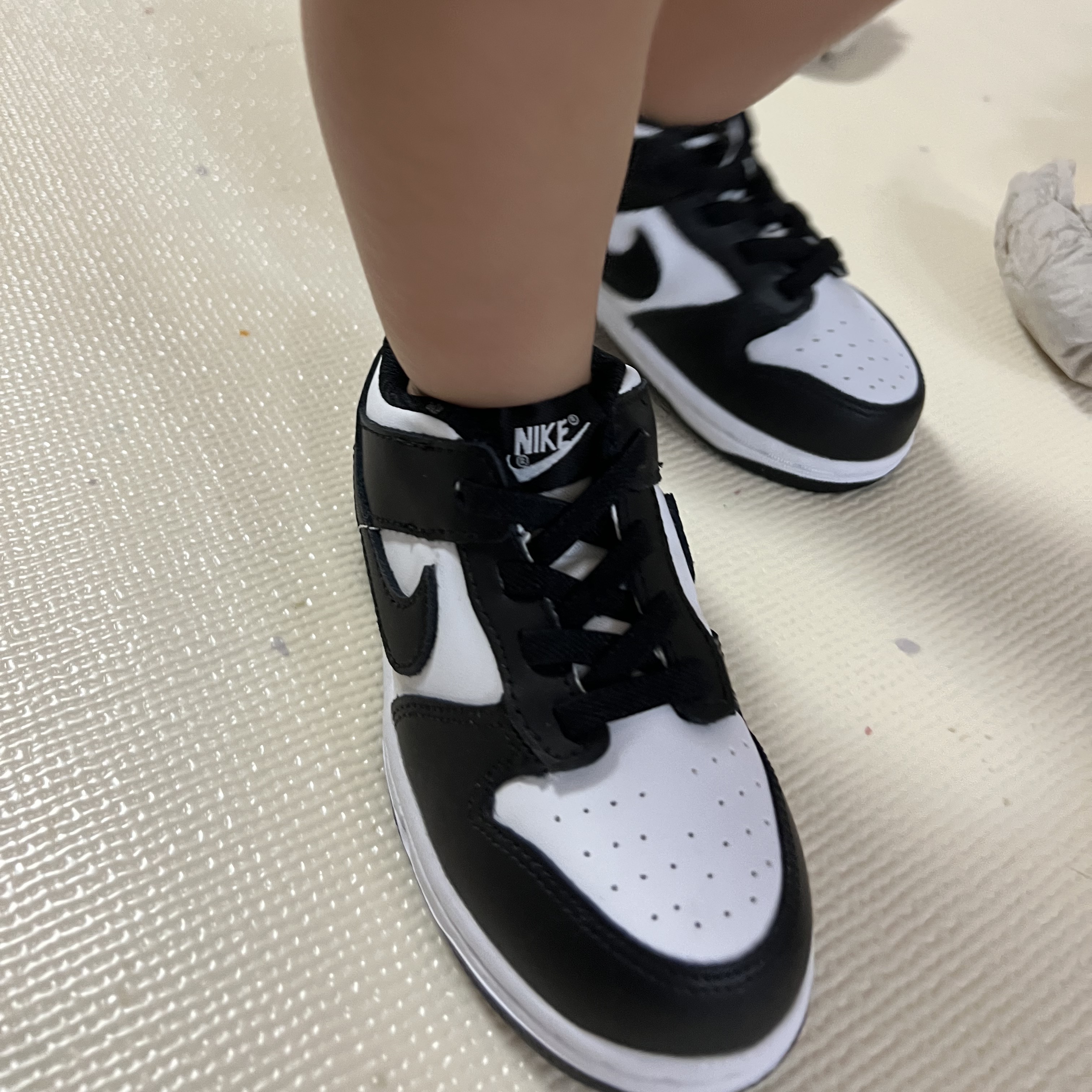 (TD) Nike Dunk Low Black 착용 스타일