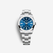 Rolex Oyster Perpetual 34mm 124200 Bright Blue Oyster