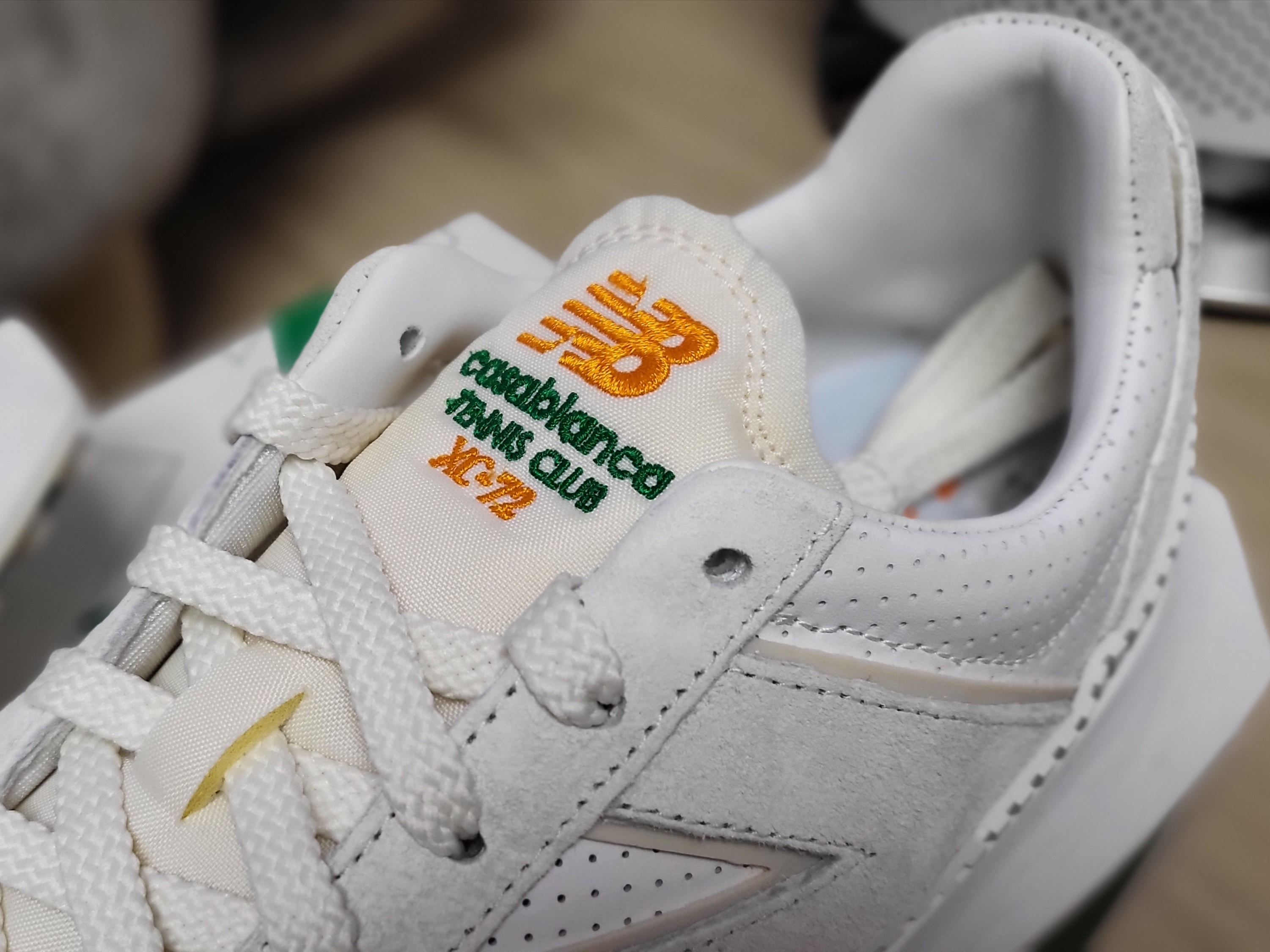 New Balance x Casablanca XC-72 Marshmallow Brilliant White 착용 스타일 - 3