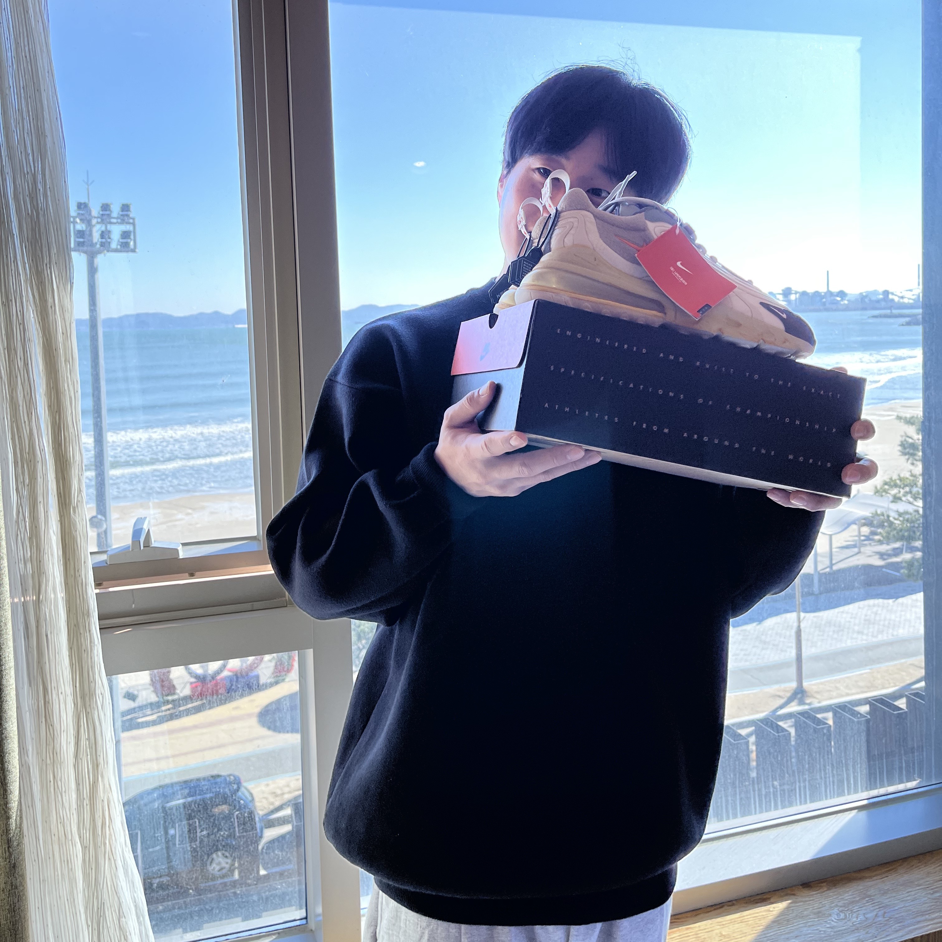 Nike x Travis Scott Air Max 270 React Cactus Trails 착용 스타일