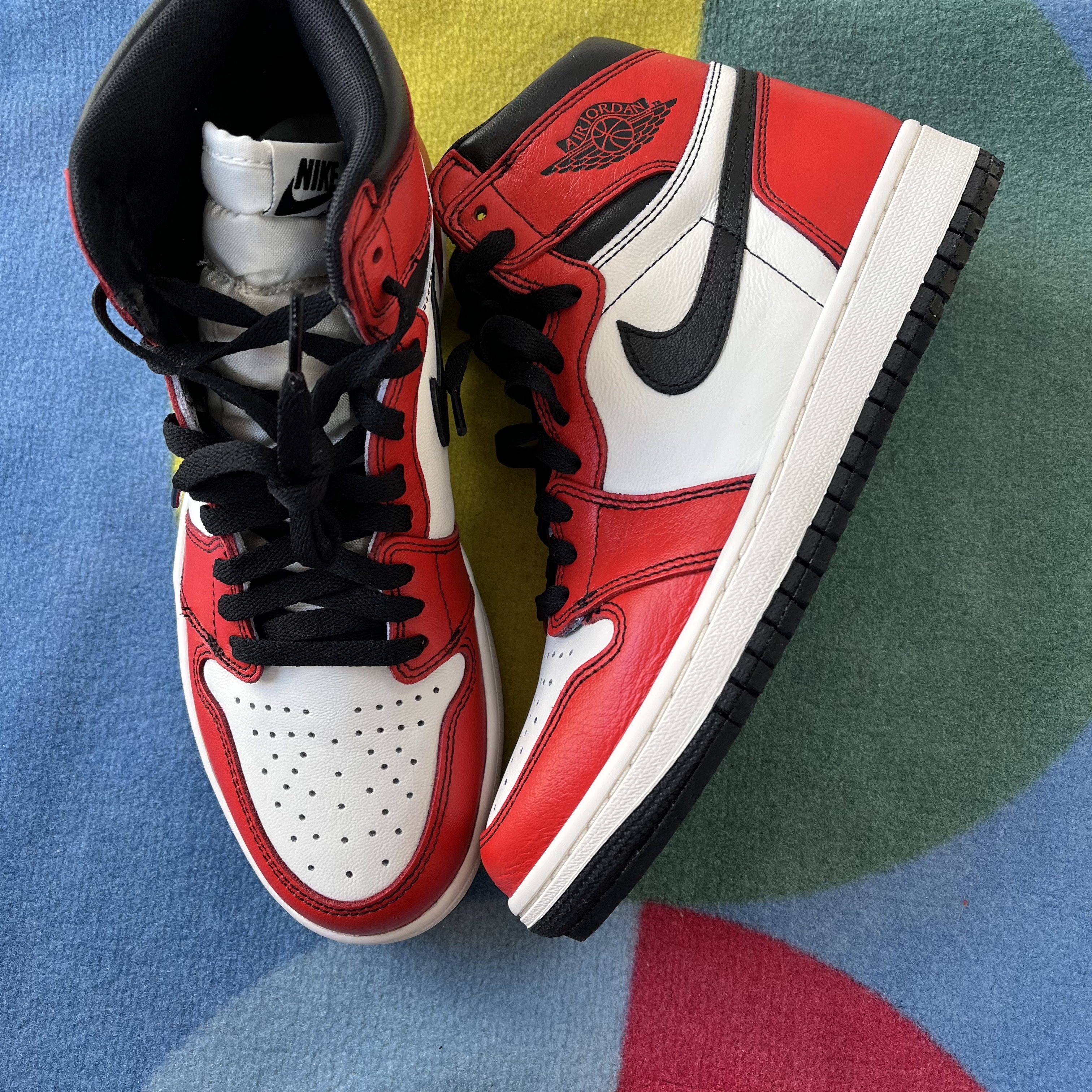 Jordan 1 Retro High OG Defiant SB LA to Chicago 착용 스타일 - 1