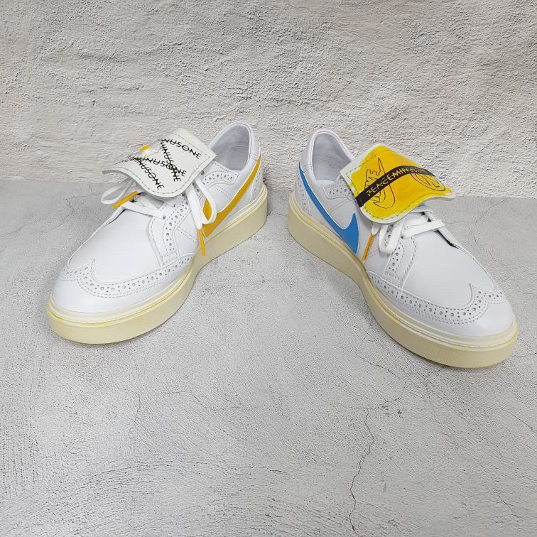 Nike x Peaceminusone Kwondo1 White 착용 스타일 - 3