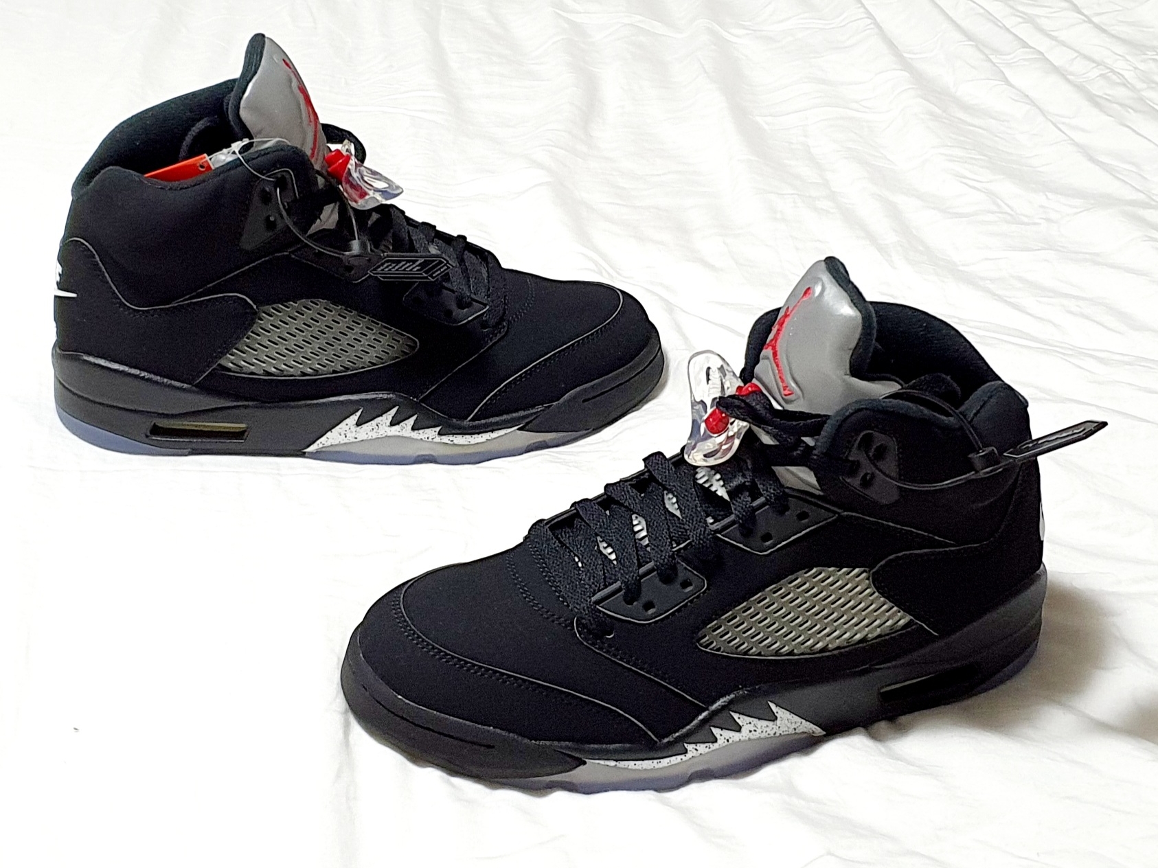 Jordan 5 Retro Black Metallic 2016 착용 스타일 - 3