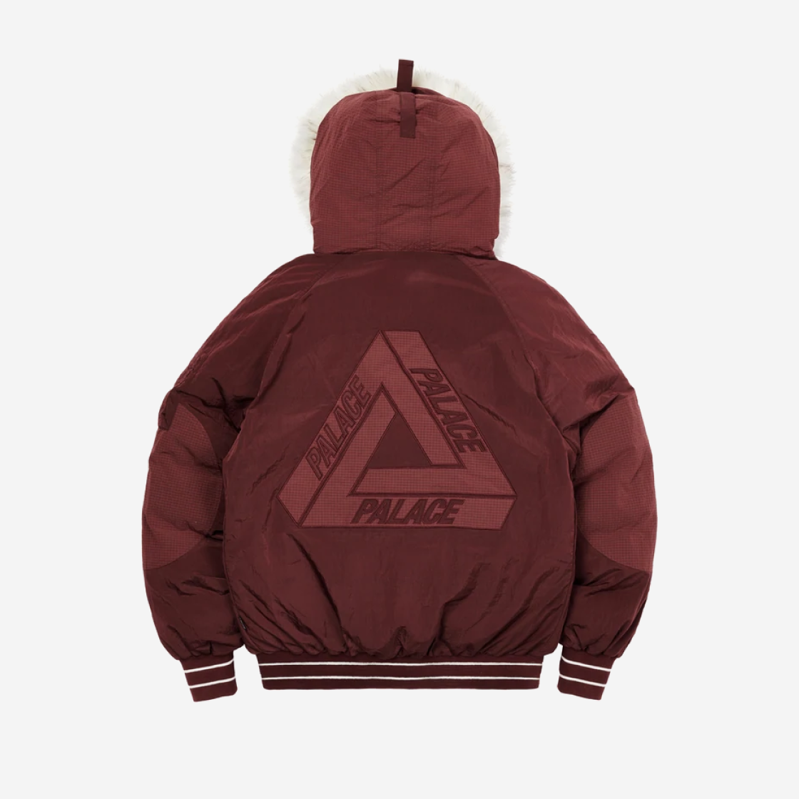 Palace P-2B Short Parka Burgundy - 21FW 상세 이미지 1