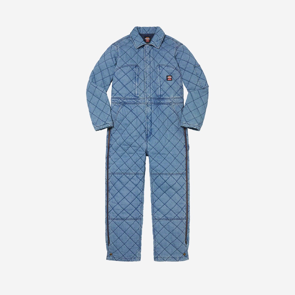 Supreme x Dickies Quilted Denim Coverall Denim - 21FW 상세 이미지 1