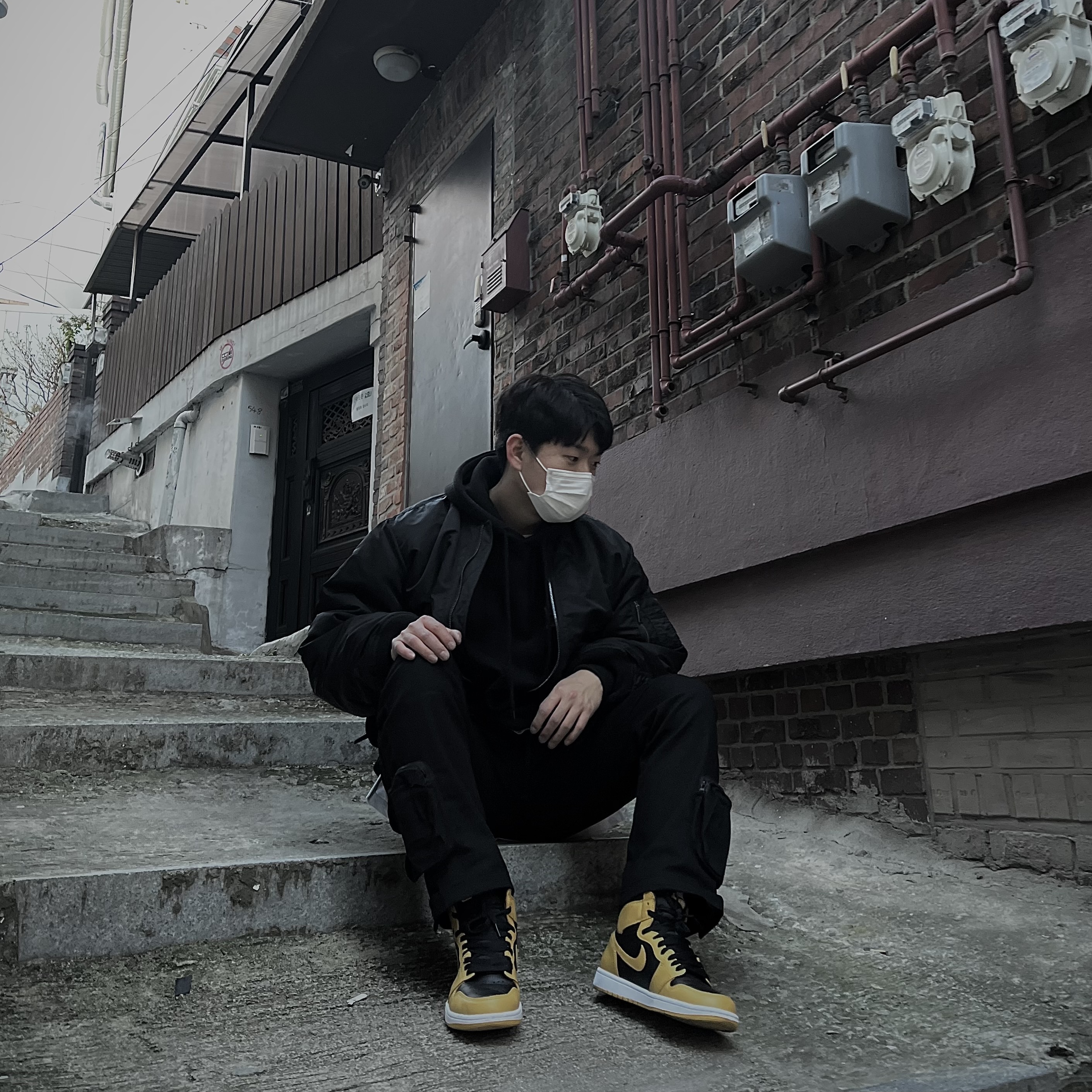 Jordan 1 Retro High OG Pollen 착용 스타일