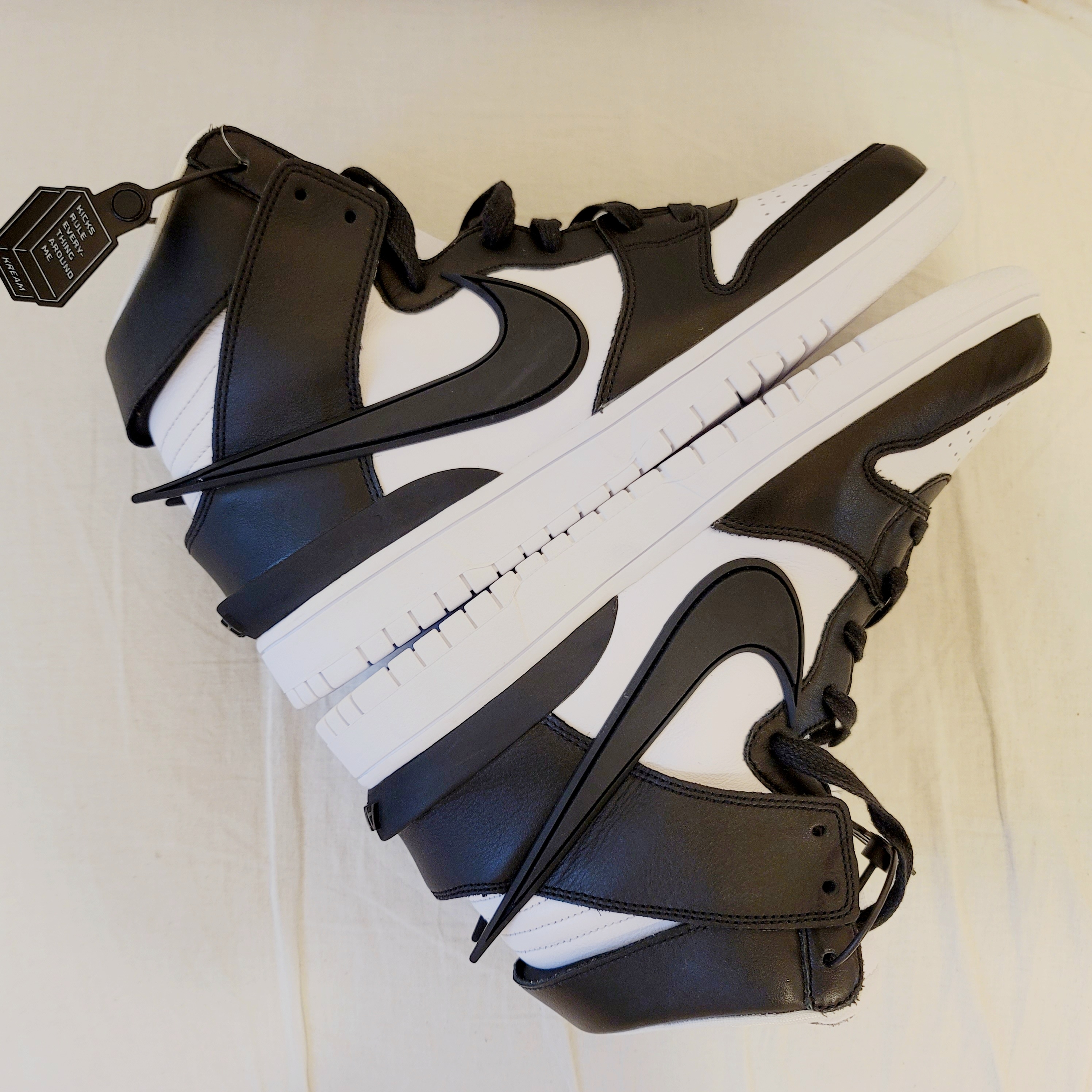 Nike x Ambush Dunk High Black 착용 스타일 - 3