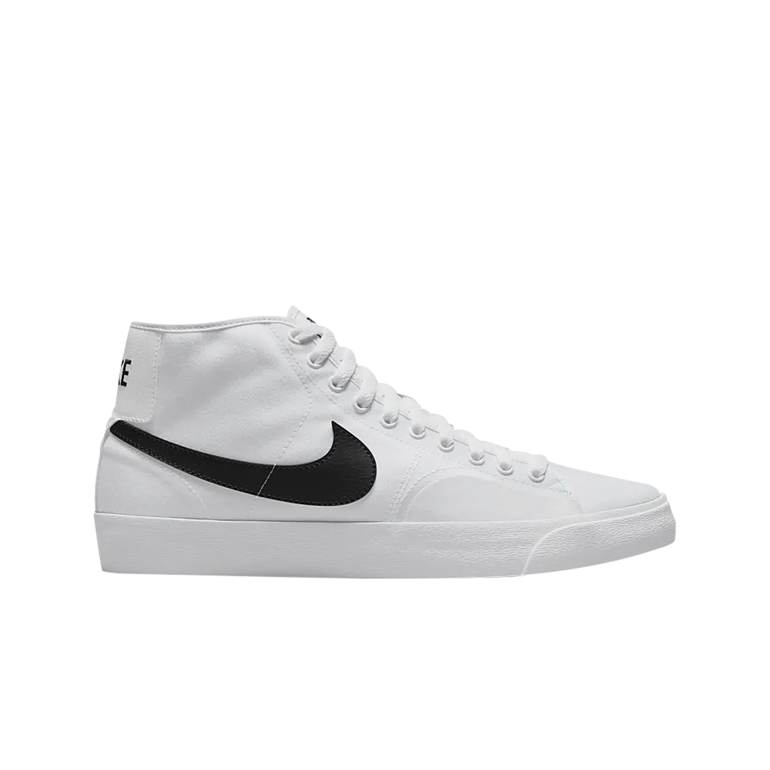 나이키 SB 블레이저 코트 미드 화이트 블랙(Nike SB Blazer Court Mid White Black) - 1
