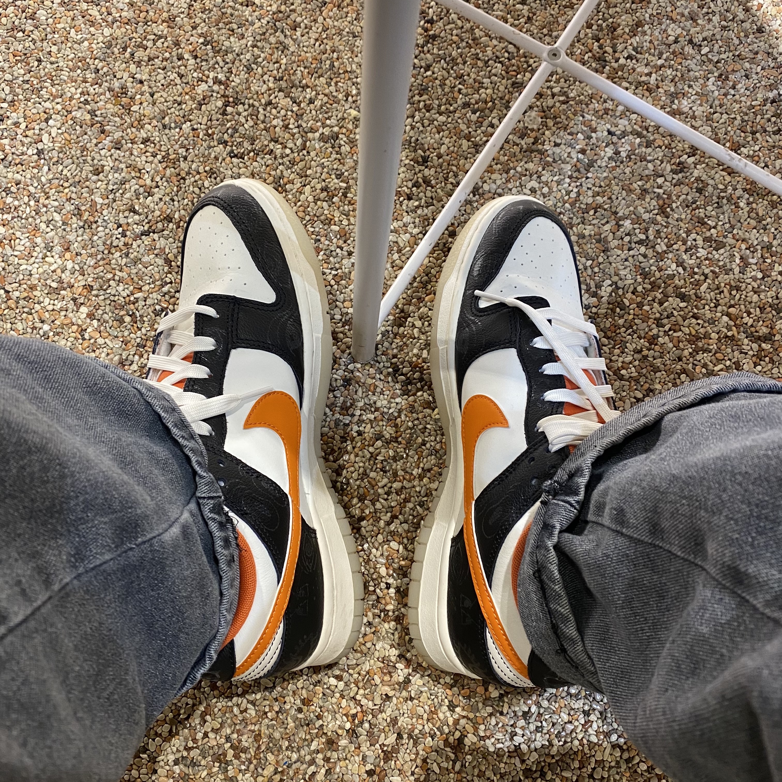Nike Dunk Low Retro PRM Halloween 착용 스타일 - 1