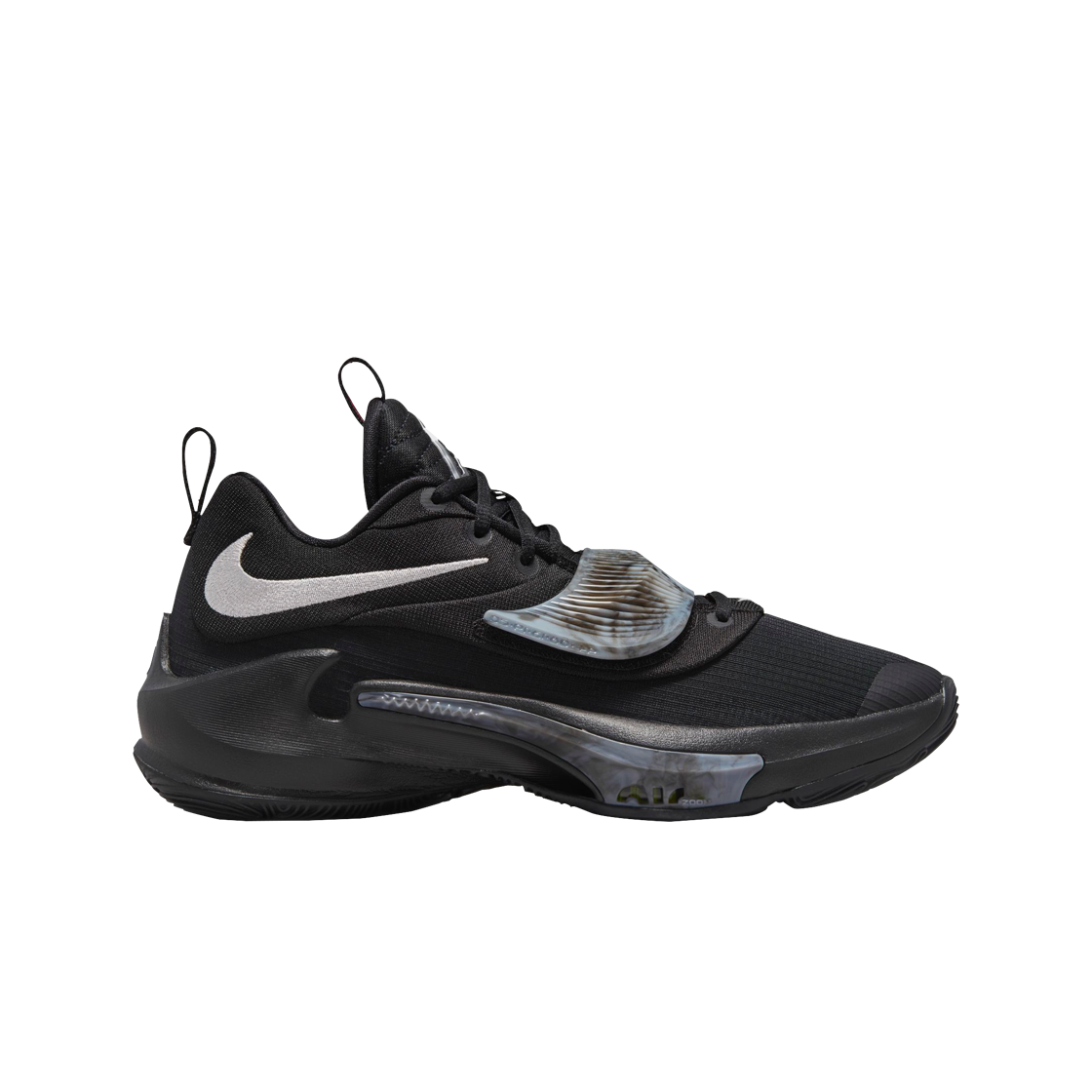 나이키 줌 프릭 3 블랙 메탈릭 실버(Nike Zoom Freak 3 Black Metallic Silver) - 1