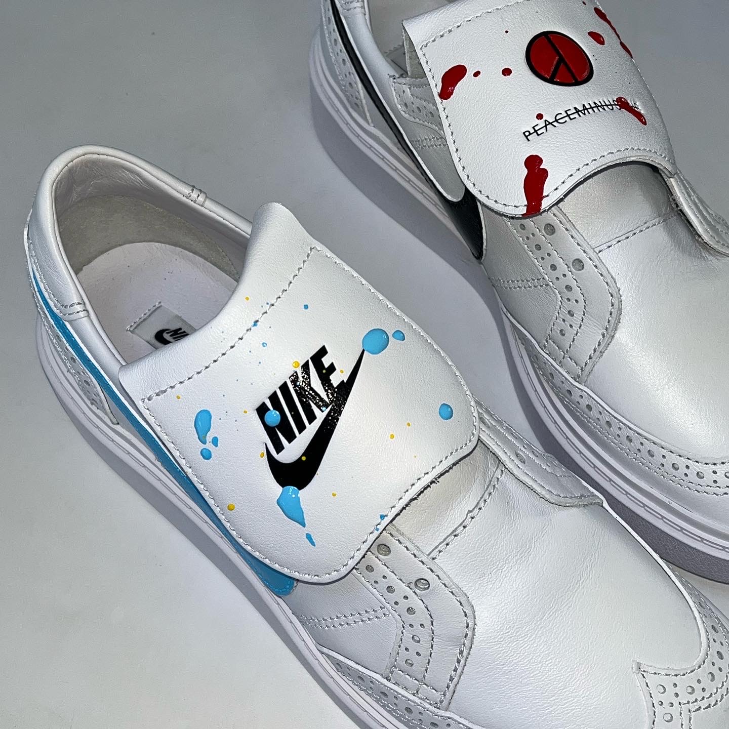 Nike x Peaceminusone Kwondo1 White 착용 스타일 - 4