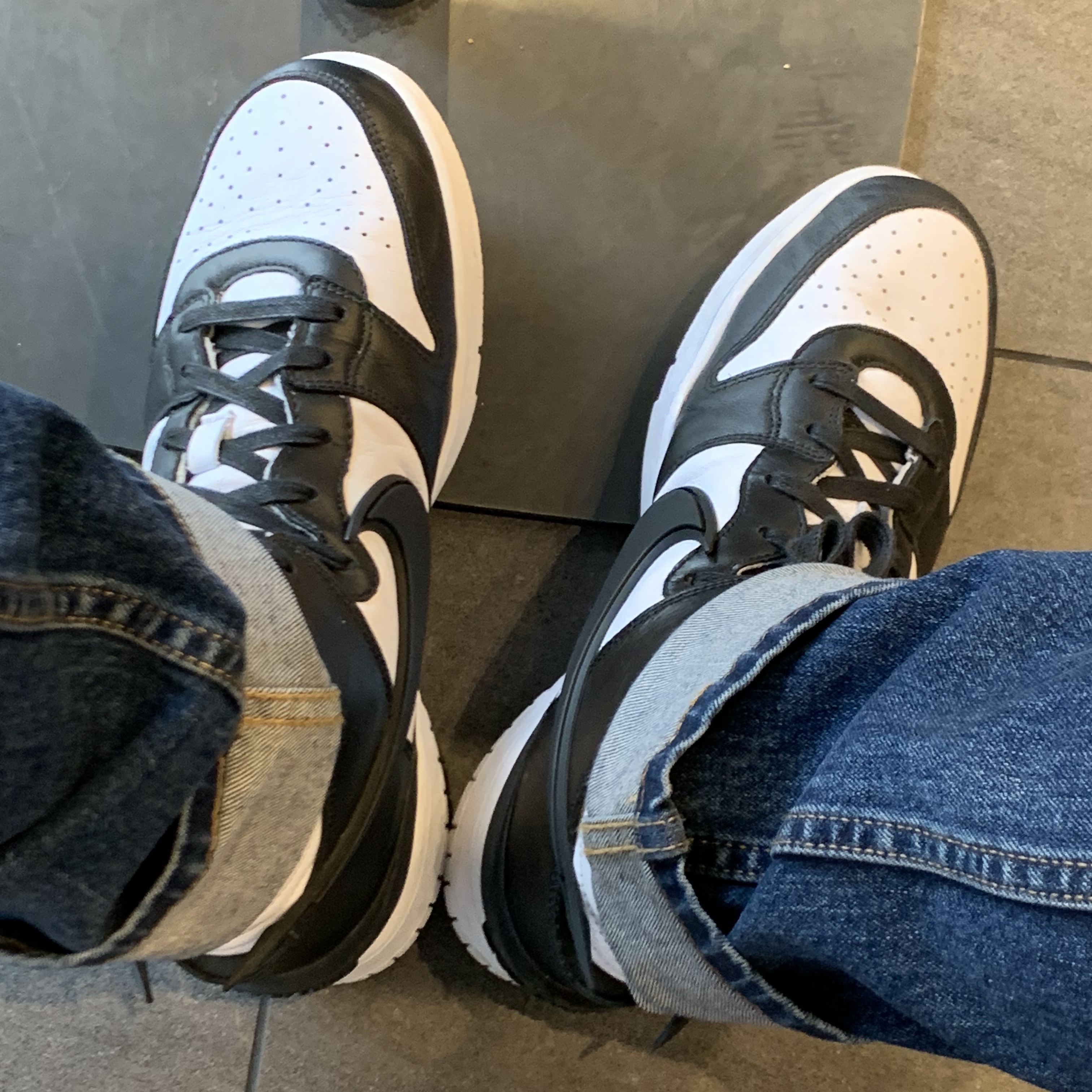 Nike x Ambush Dunk High Black 착용 스타일