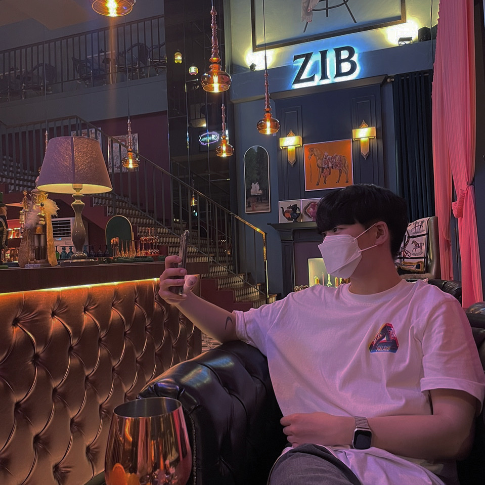 Palace Tri-Ferg Colour Blur T-Shirt White - 20FW 착용 스타일
