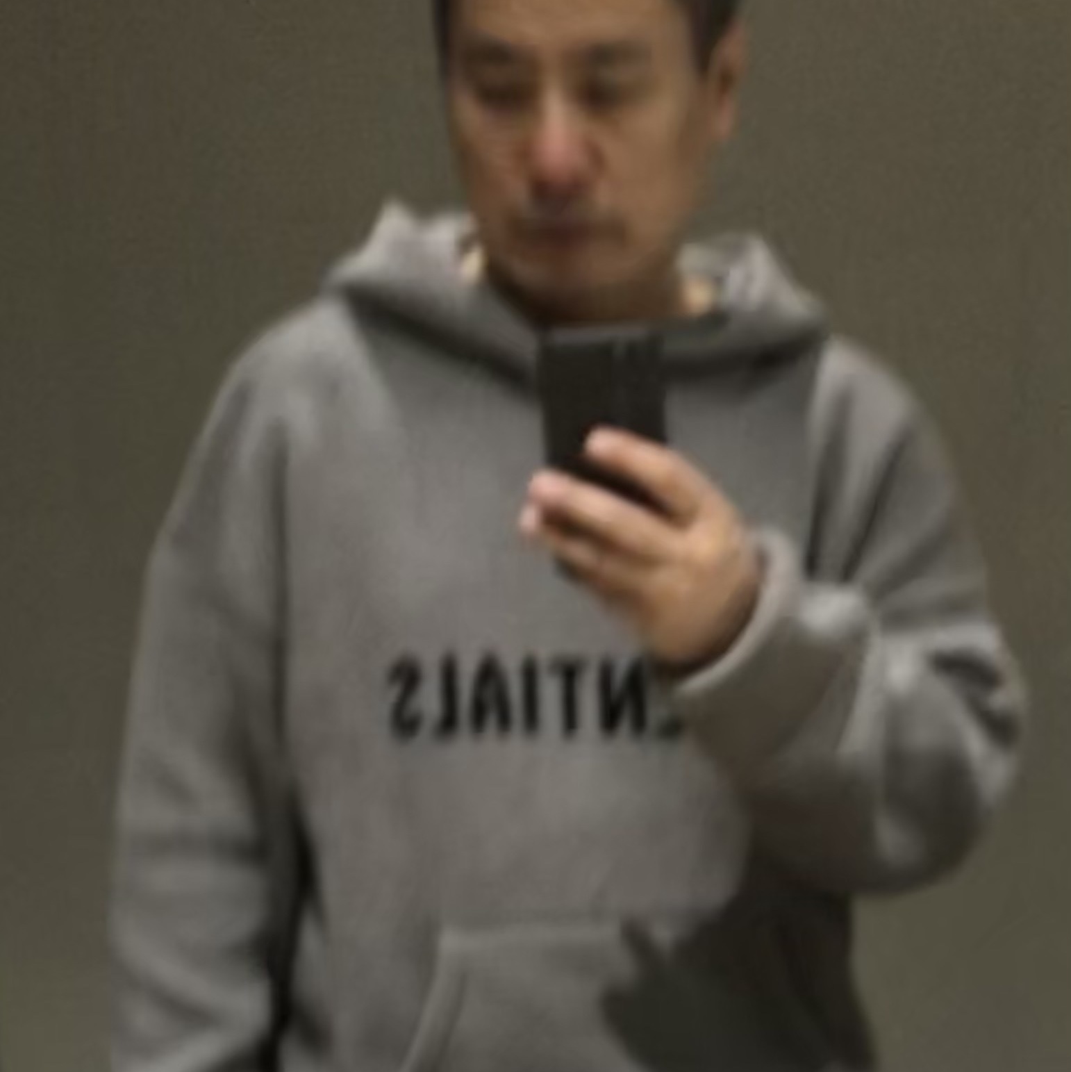 Essentials Knit Pullover Hoodie Heather Oatmeal - 21SS 착용 스타일