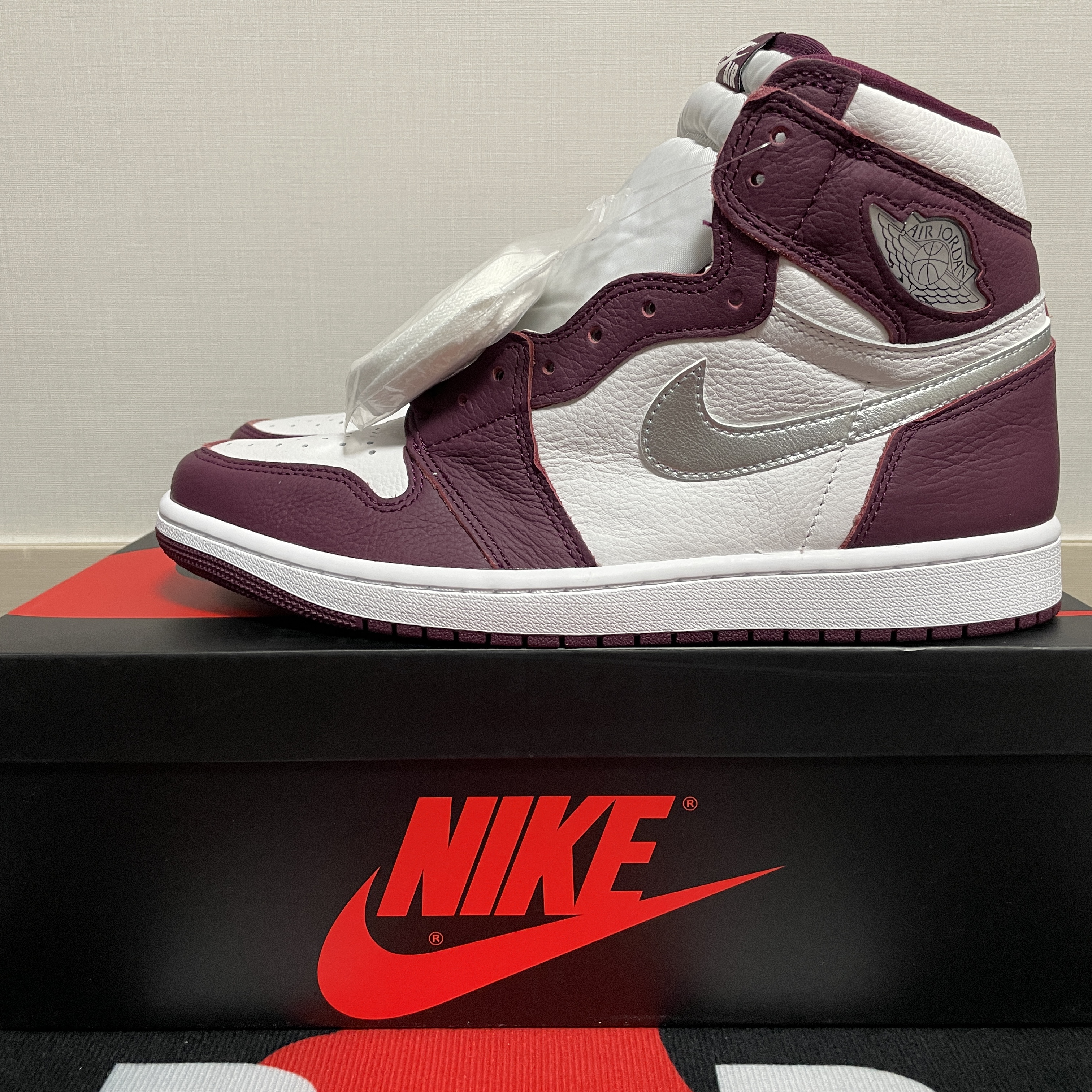Jordan 1 Retro High OG Bordeaux 착용 스타일