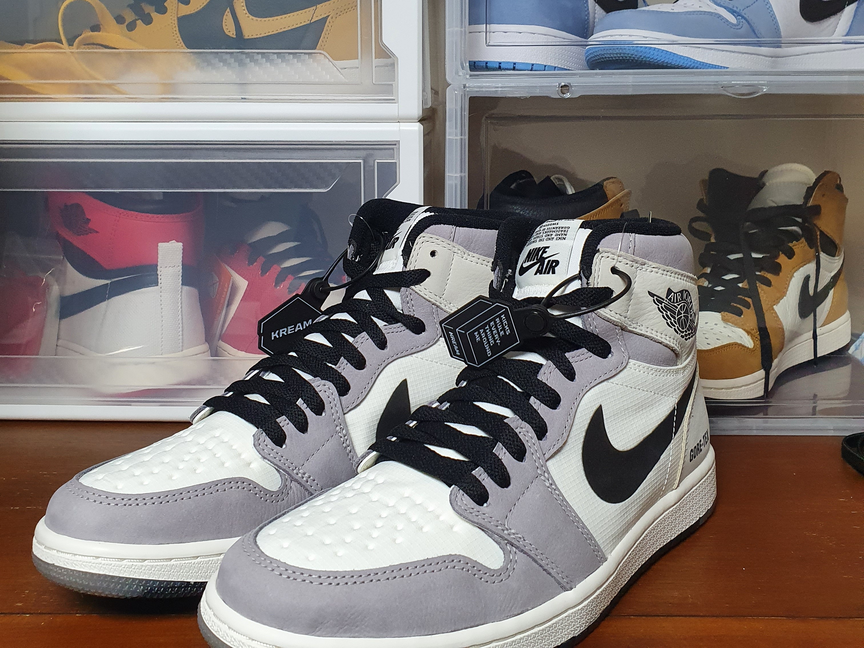 Jordan 1 Element Gore-Tex Sail, Jordan 1 Retro High Rookie of the Year 착용 스타일