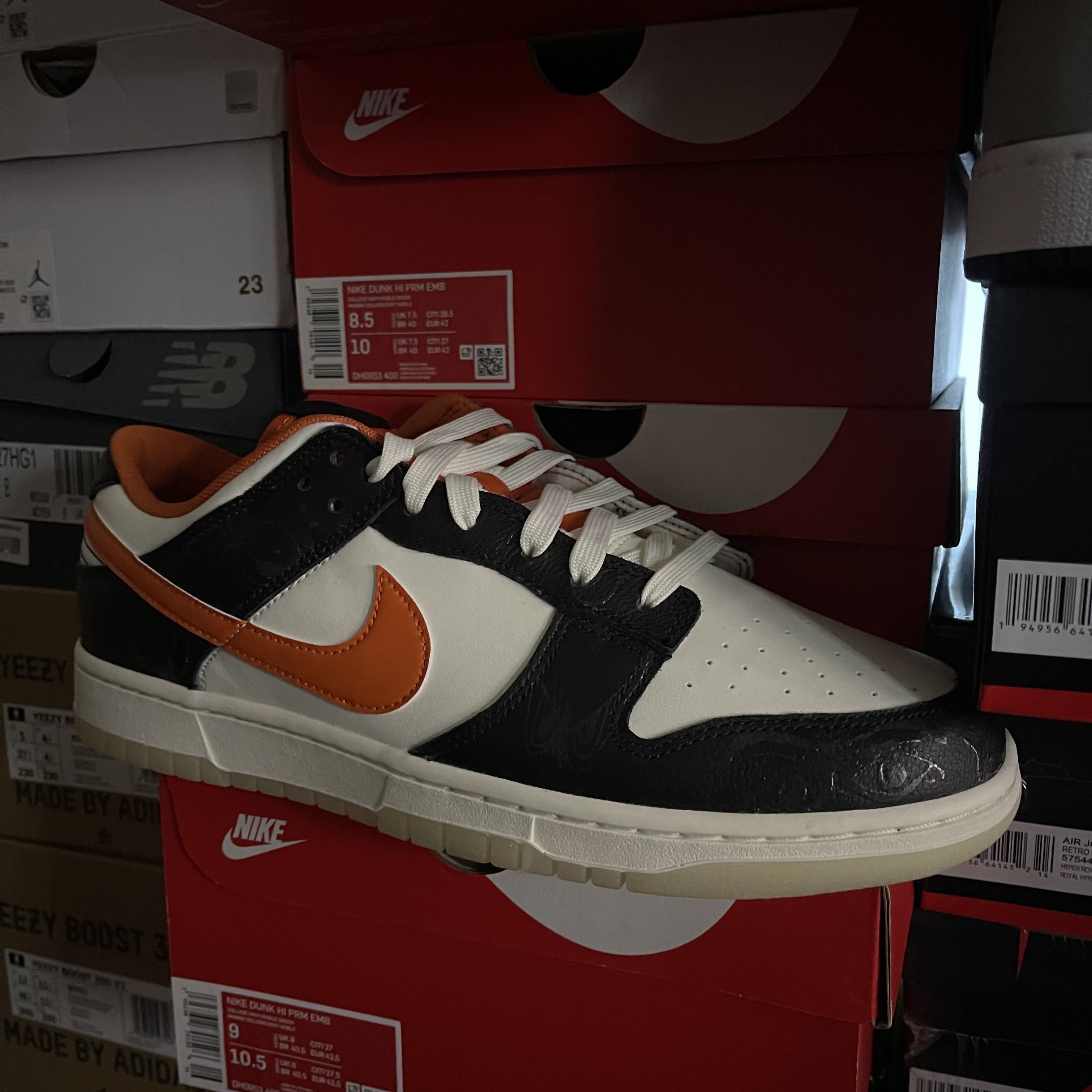 Nike Dunk Low Retro PRM Halloween 착용 스타일