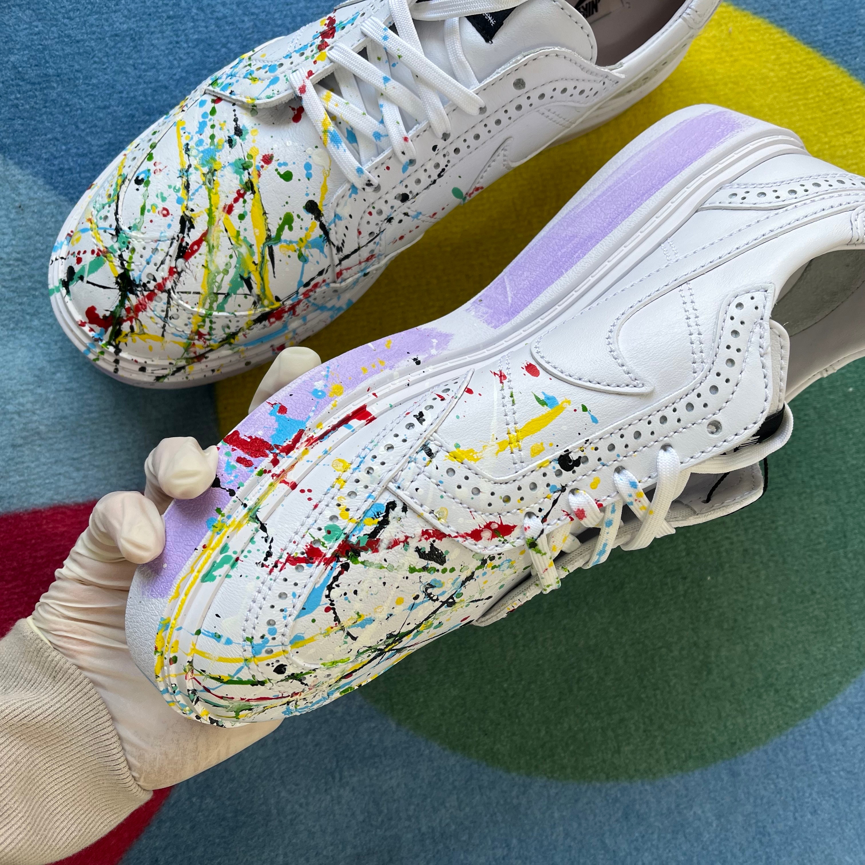 Nike x Peaceminusone Kwondo1 White 착용 스타일 - 2