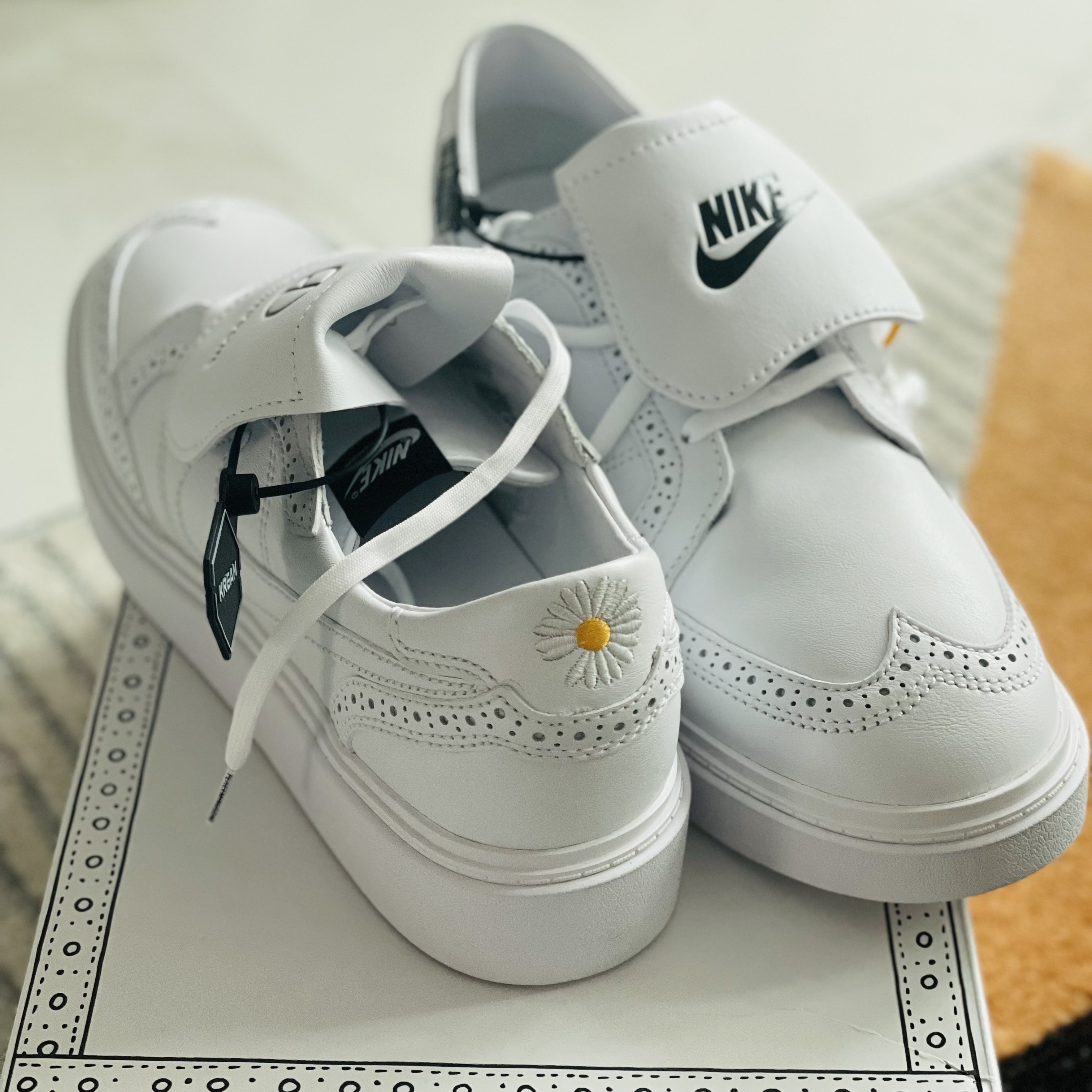 Nike x Peaceminusone Kwondo1 White 착용 스타일 - 2