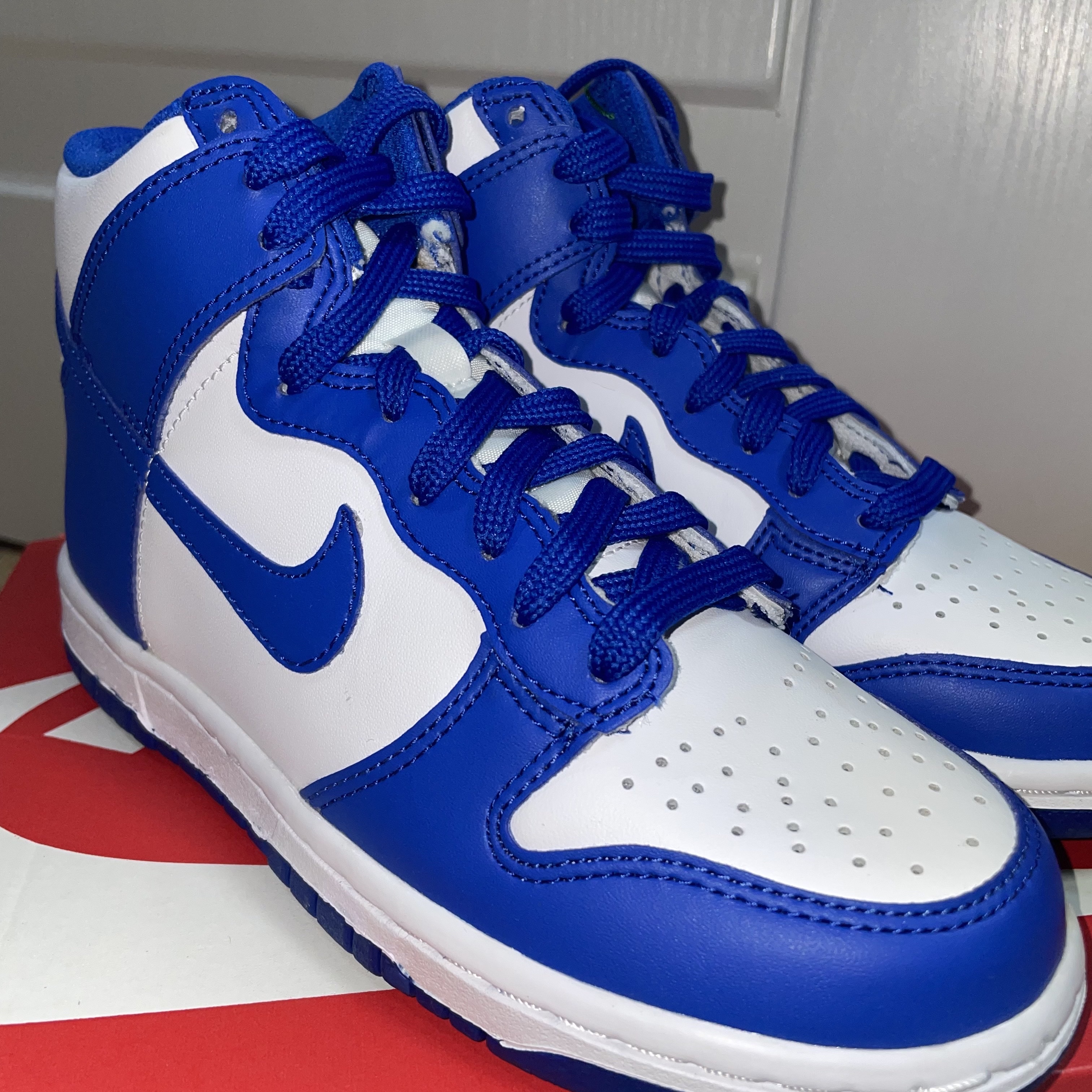 Nike Dunk High Retro Game Royal 착용 스타일