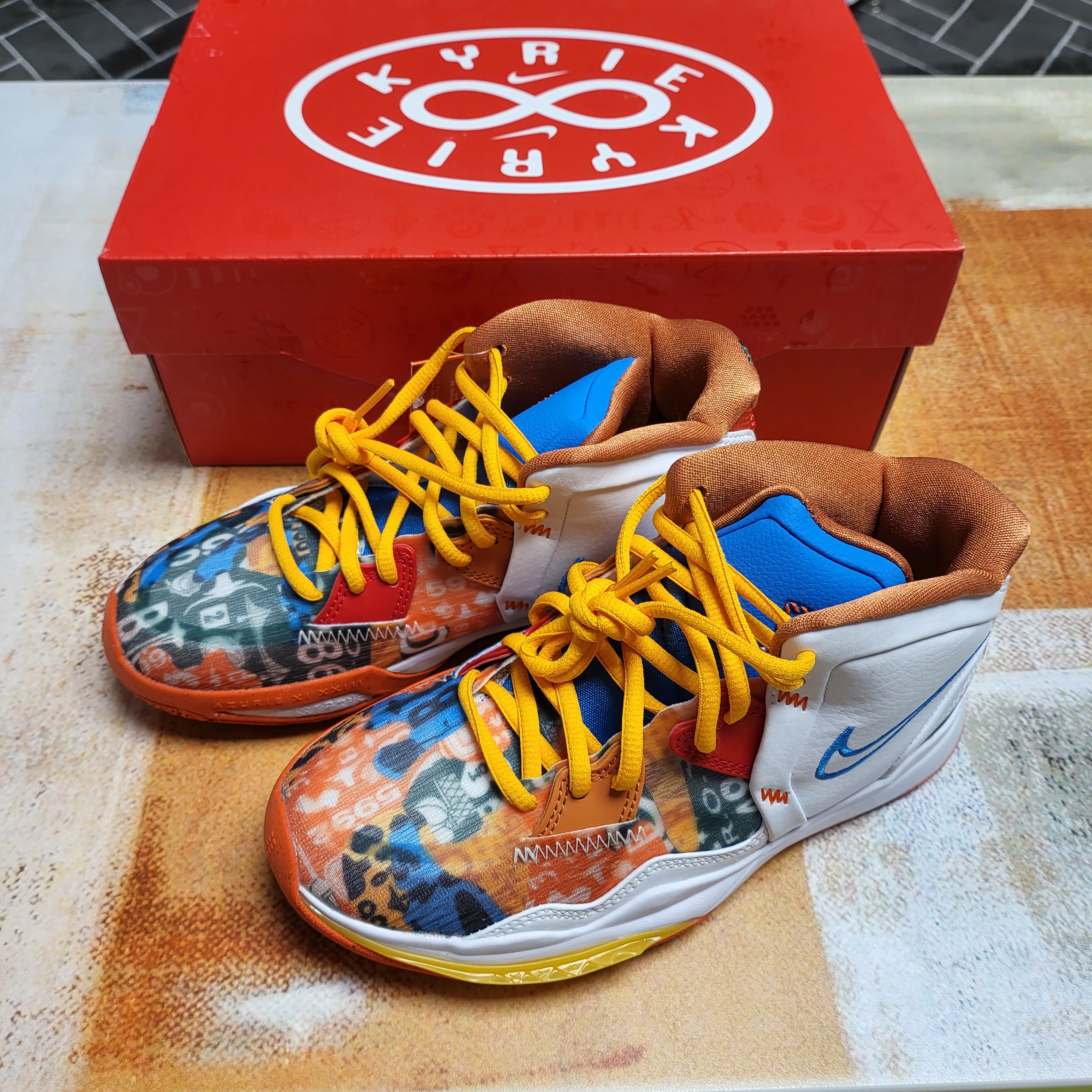 (GS) Nike Kyrie 8 Infinity Ky-D: Ubuntu 착용 스타일 - 2