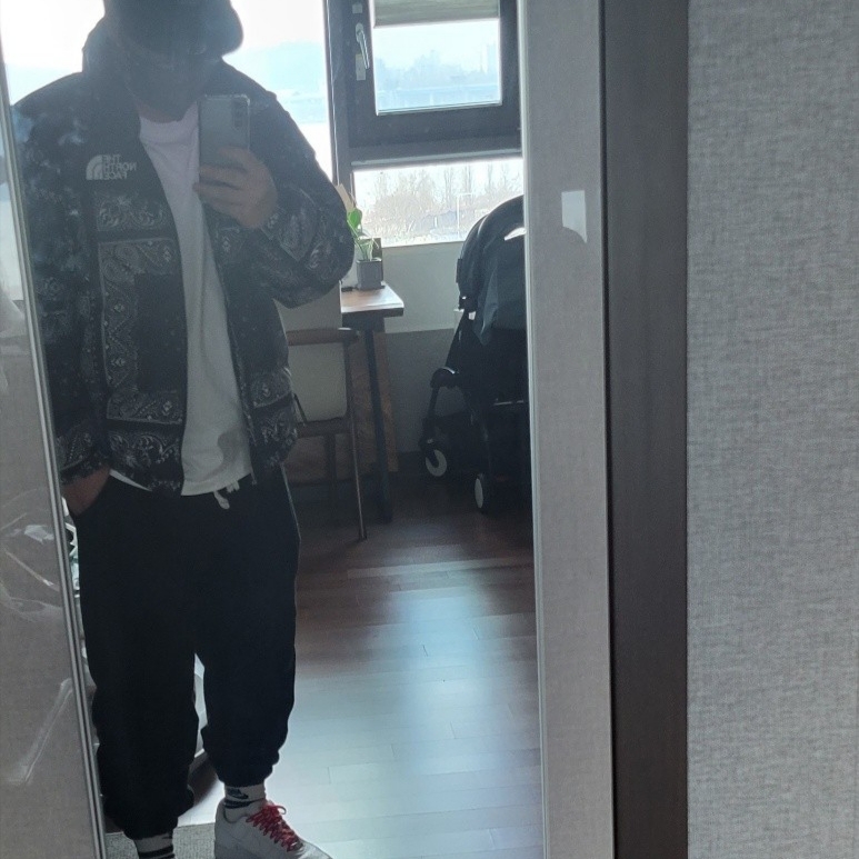The North Face 1996 Novelty Nuptse Jacket Real Black - 21FW 착용 스타일