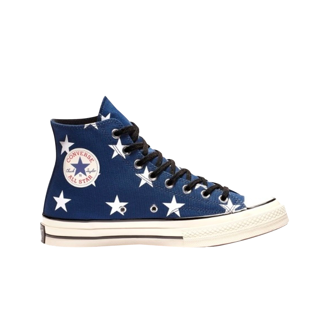 163409C Converse Chuck 70 High Print Stars Navy