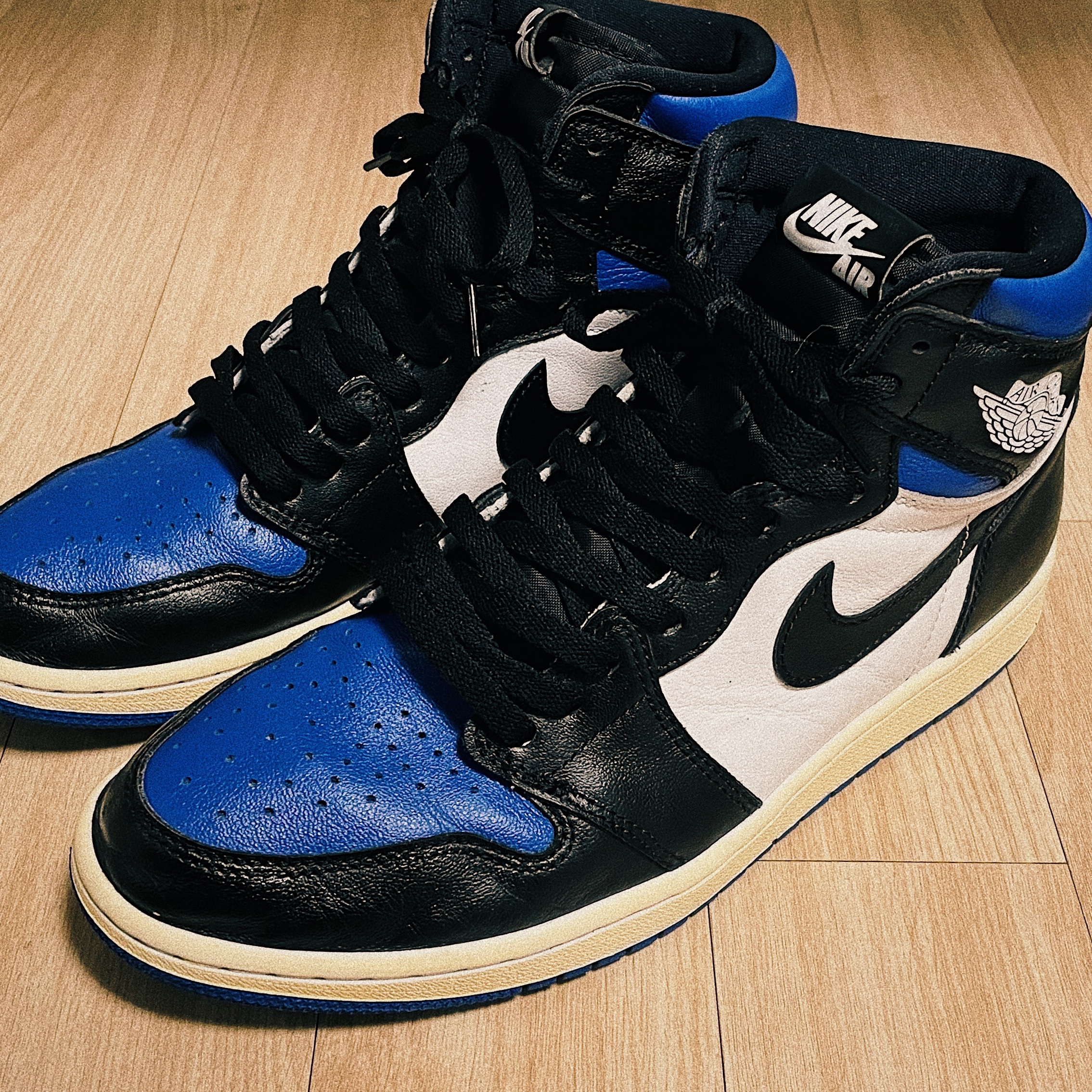 Jordan 1 Retro High OG Royal Toe 착용 스타일