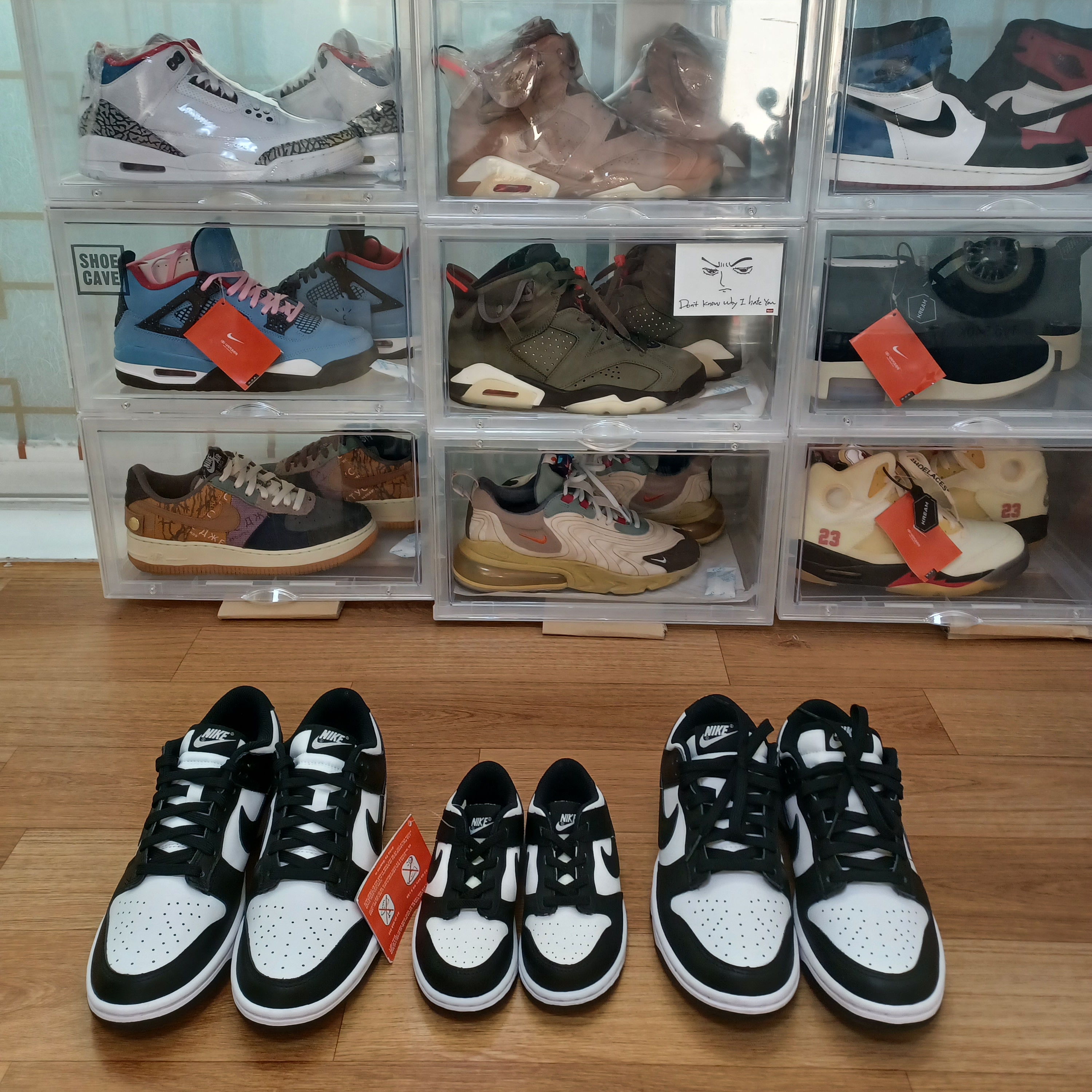 (W) Nike Dunk Low Essential Black Paisley, (TD) Nike Dunk Low Black 착용 스타일