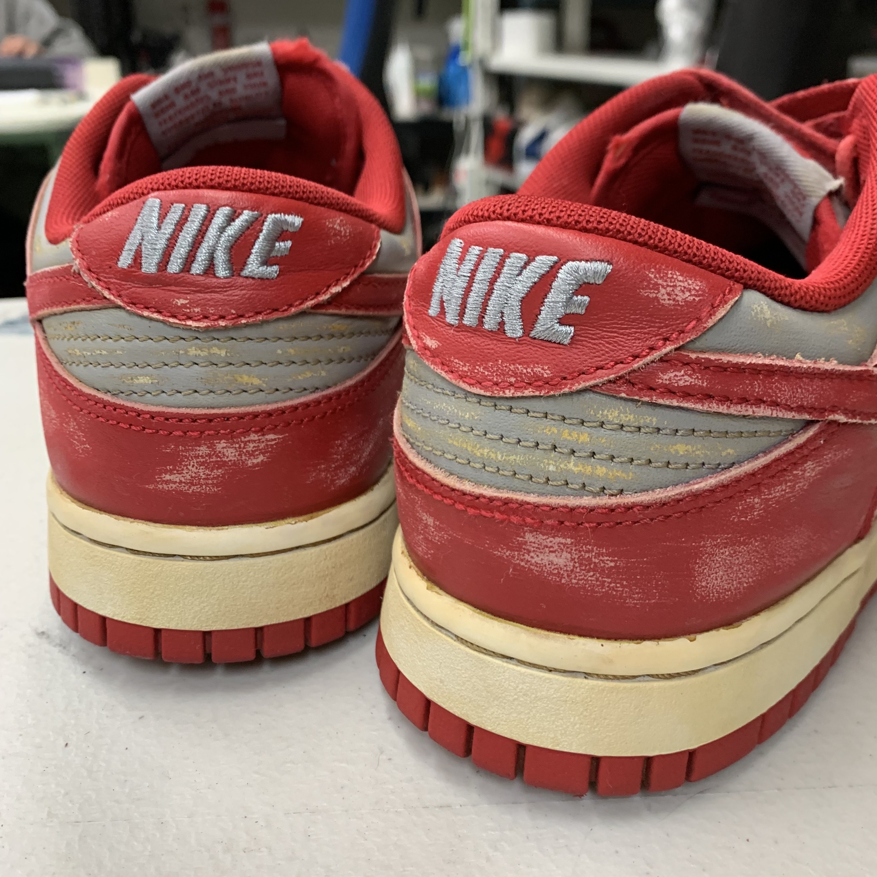 Nike Dunk Low Retro Medium Grey 착용 스타일 - 2