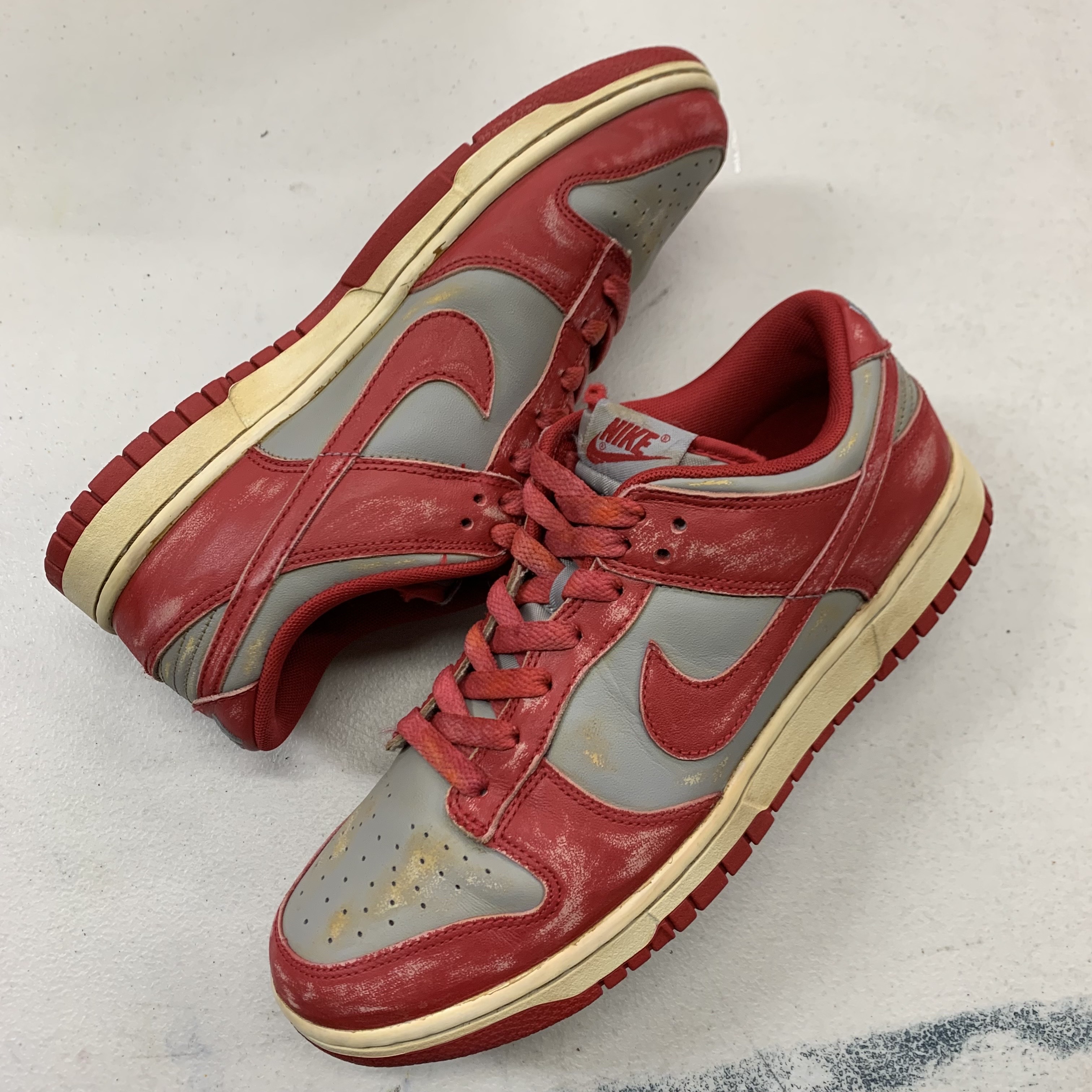Nike Dunk Low Retro Medium Grey 착용 스타일 - 4
