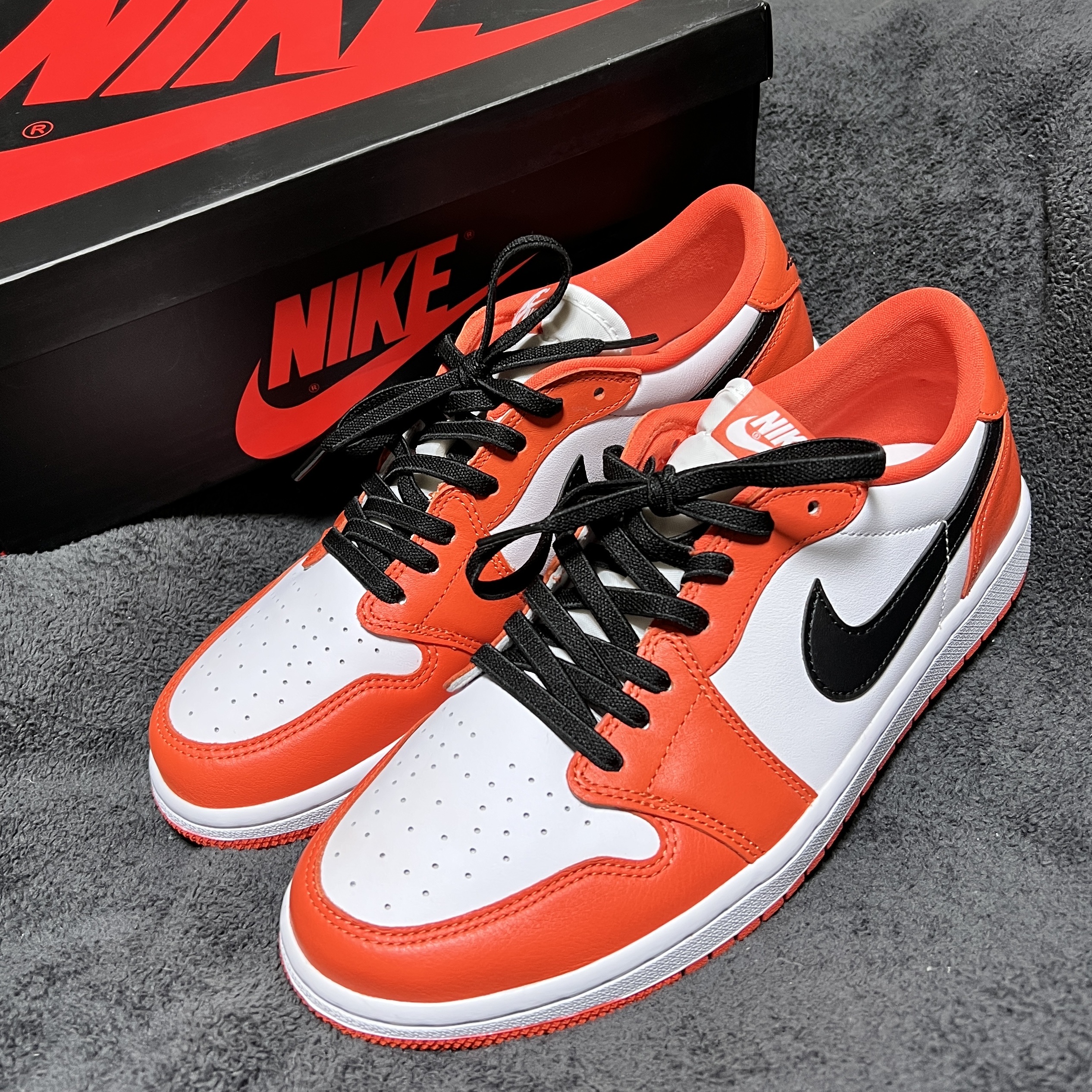 Jordan 1 Low OG Starfish, (W) Jordan 1 Low OG Starfish 착용 스타일