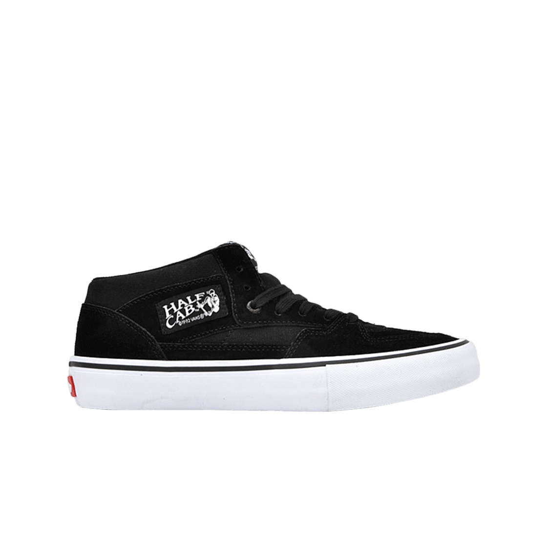 반스 하프 캡 프로 블랙 화이트(Vans Half Cab Pro Black White) - 1