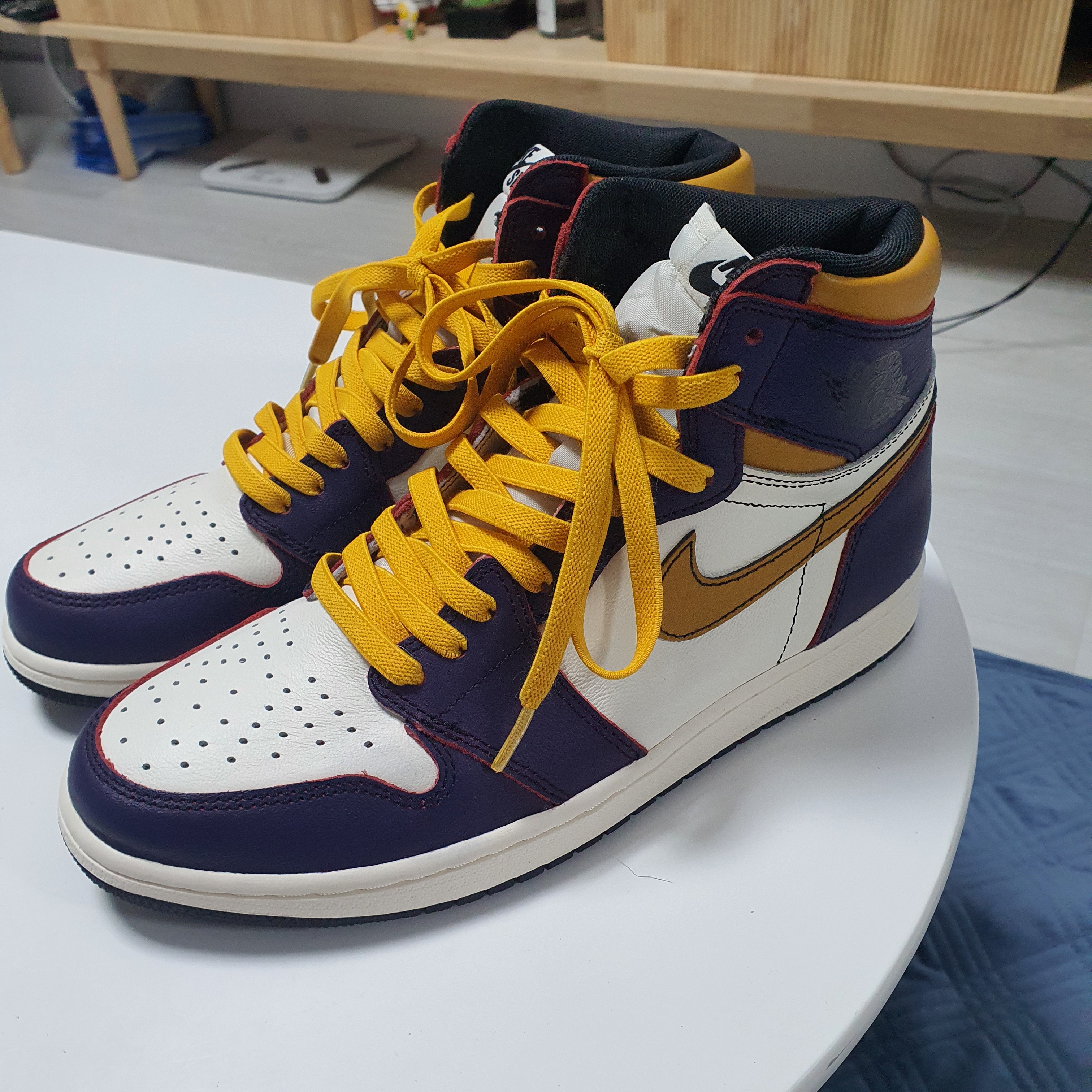 Jordan 1 Retro High OG Defiant SB LA to Chicago 착용 스타일