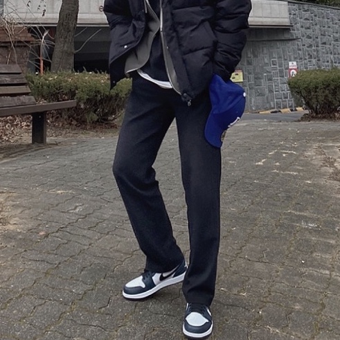 Jordan 1 Low Dark Teal 착용 스타일 - 1