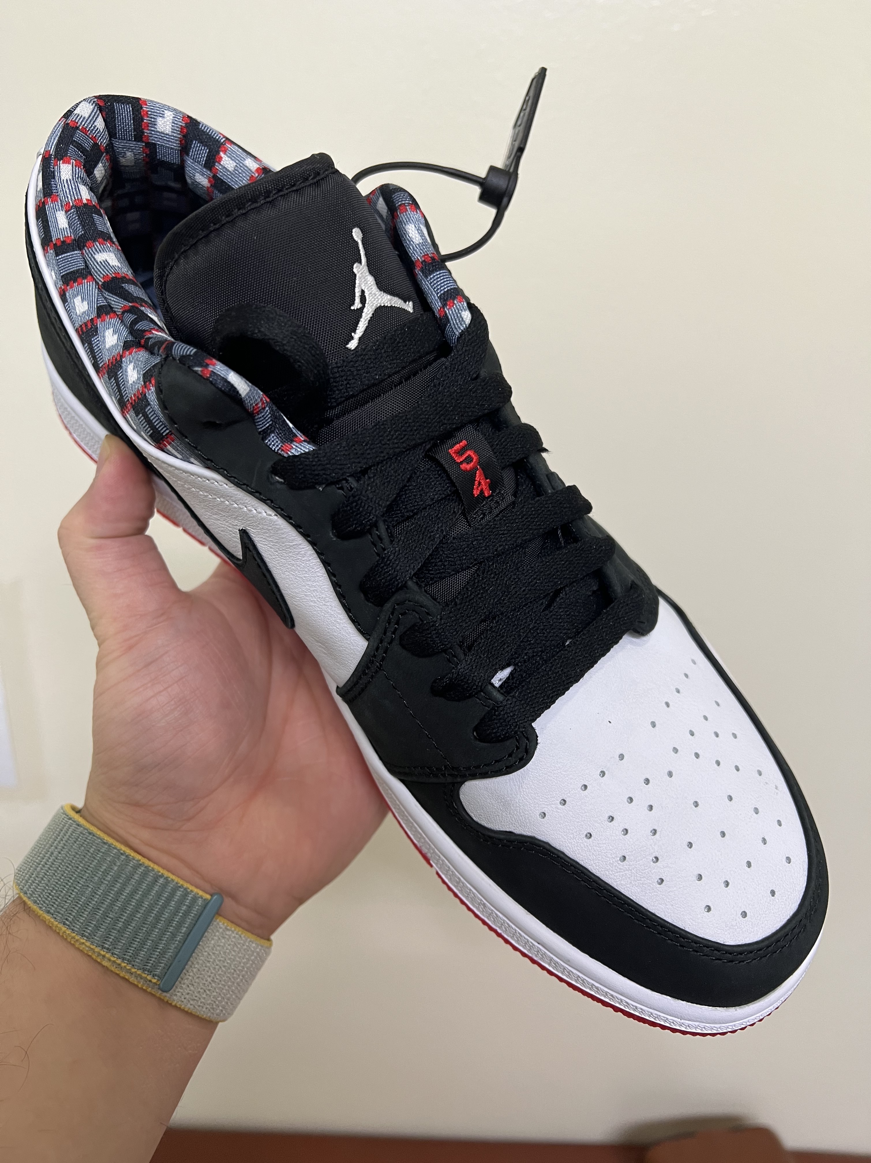 Jordan 1 Low Quai 54 2021 착용 스타일 - 3