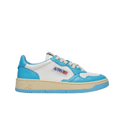 Autry Medalist Low Leather Sneakers Light Blue White