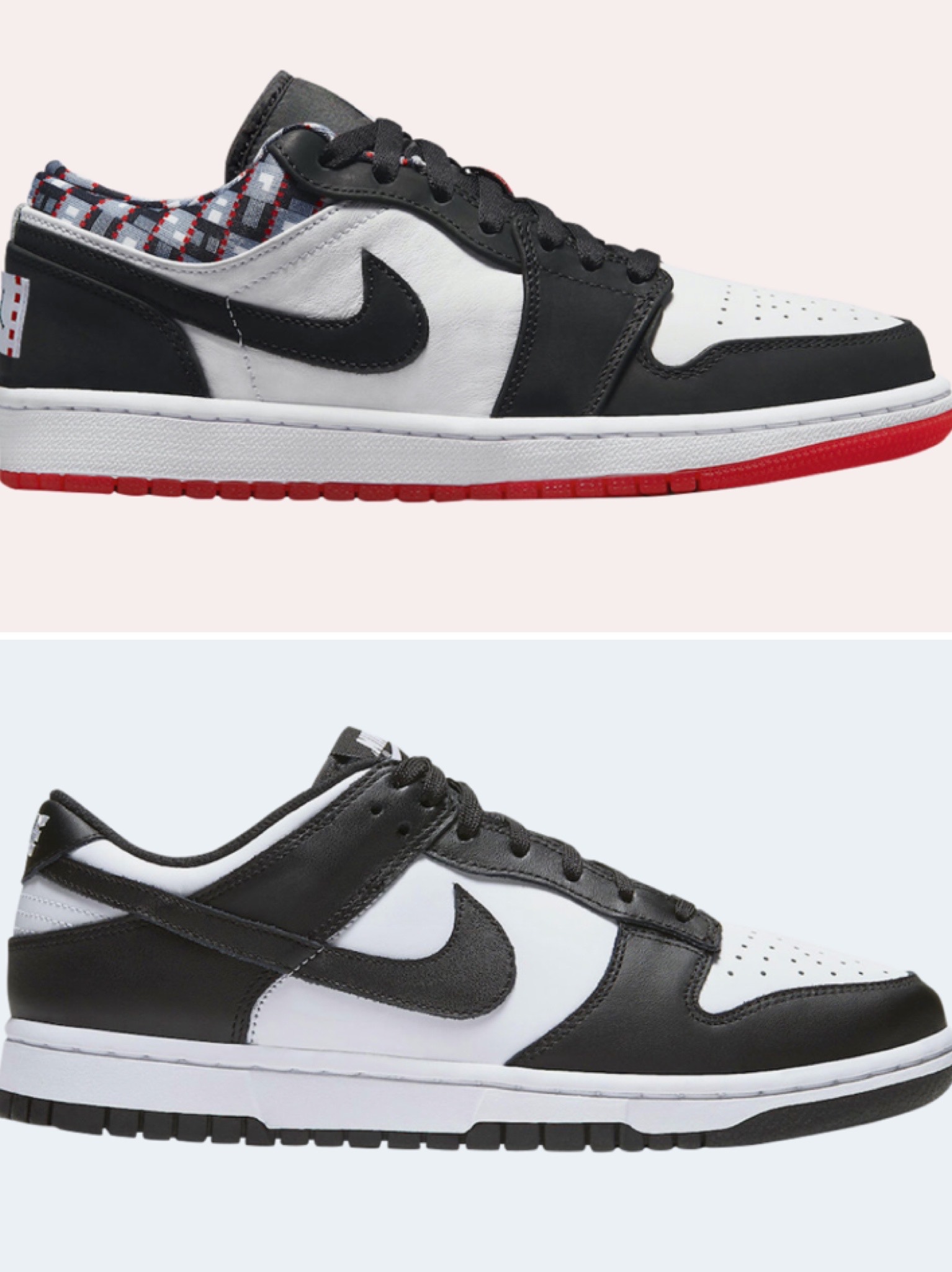 Jordan 1 Low Quai 54 2021 착용 스타일 - 1