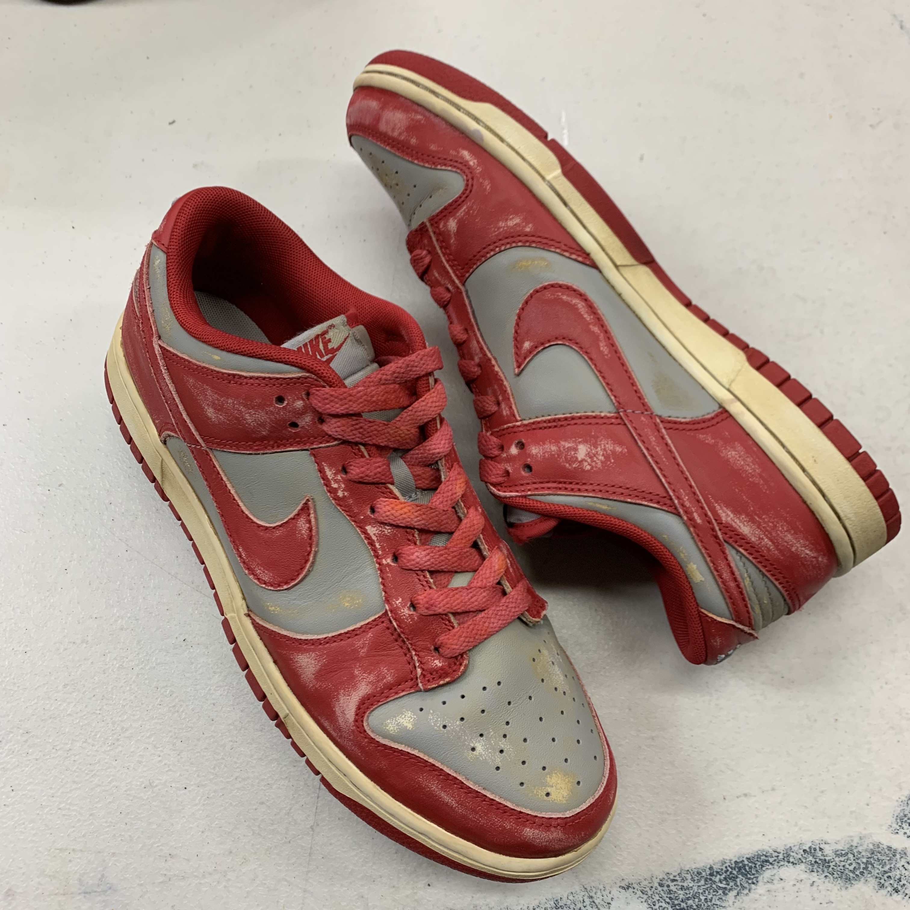 Nike Dunk Low Retro Medium Grey 착용 스타일 - 3