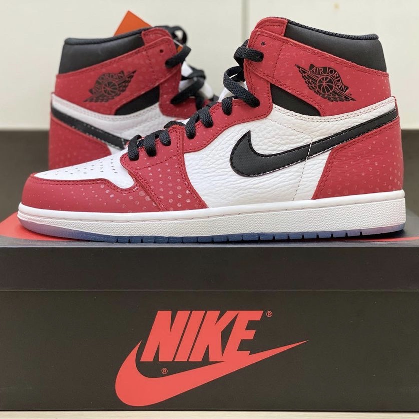 Jordan 1 Retro High Spider-Man Origin Story 착용 스타일