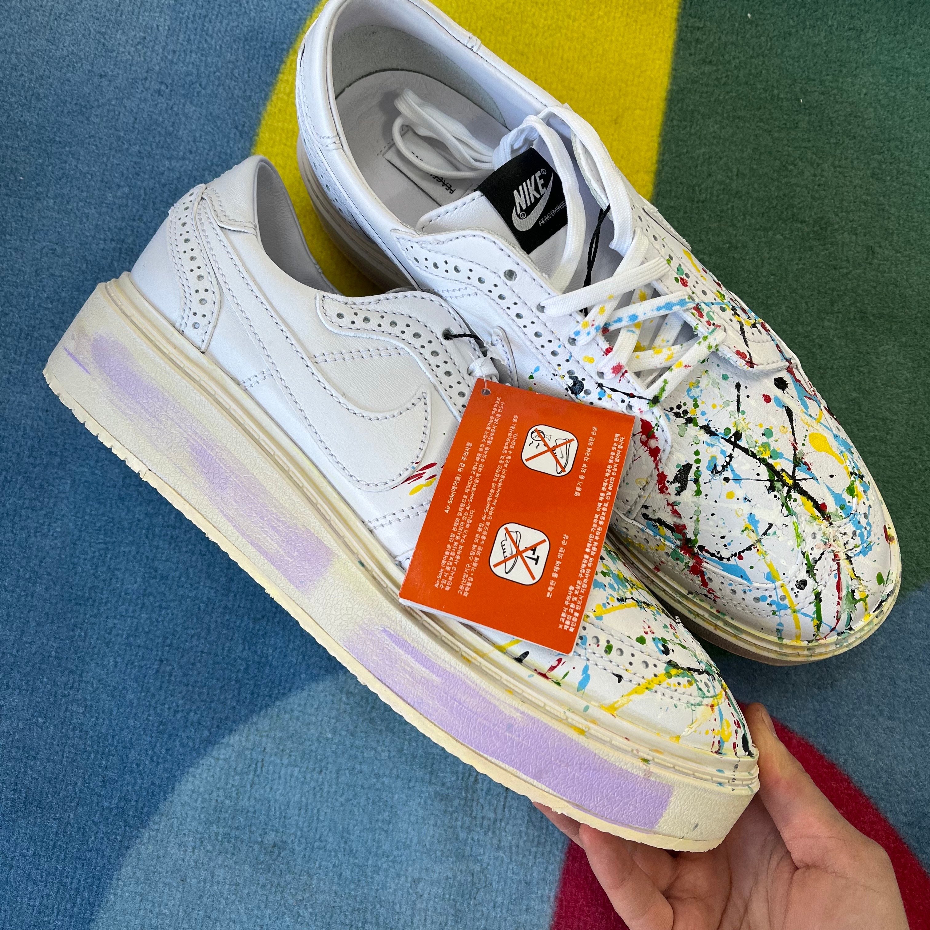 Nike x Peaceminusone Kwondo1 White 착용 스타일 - 2