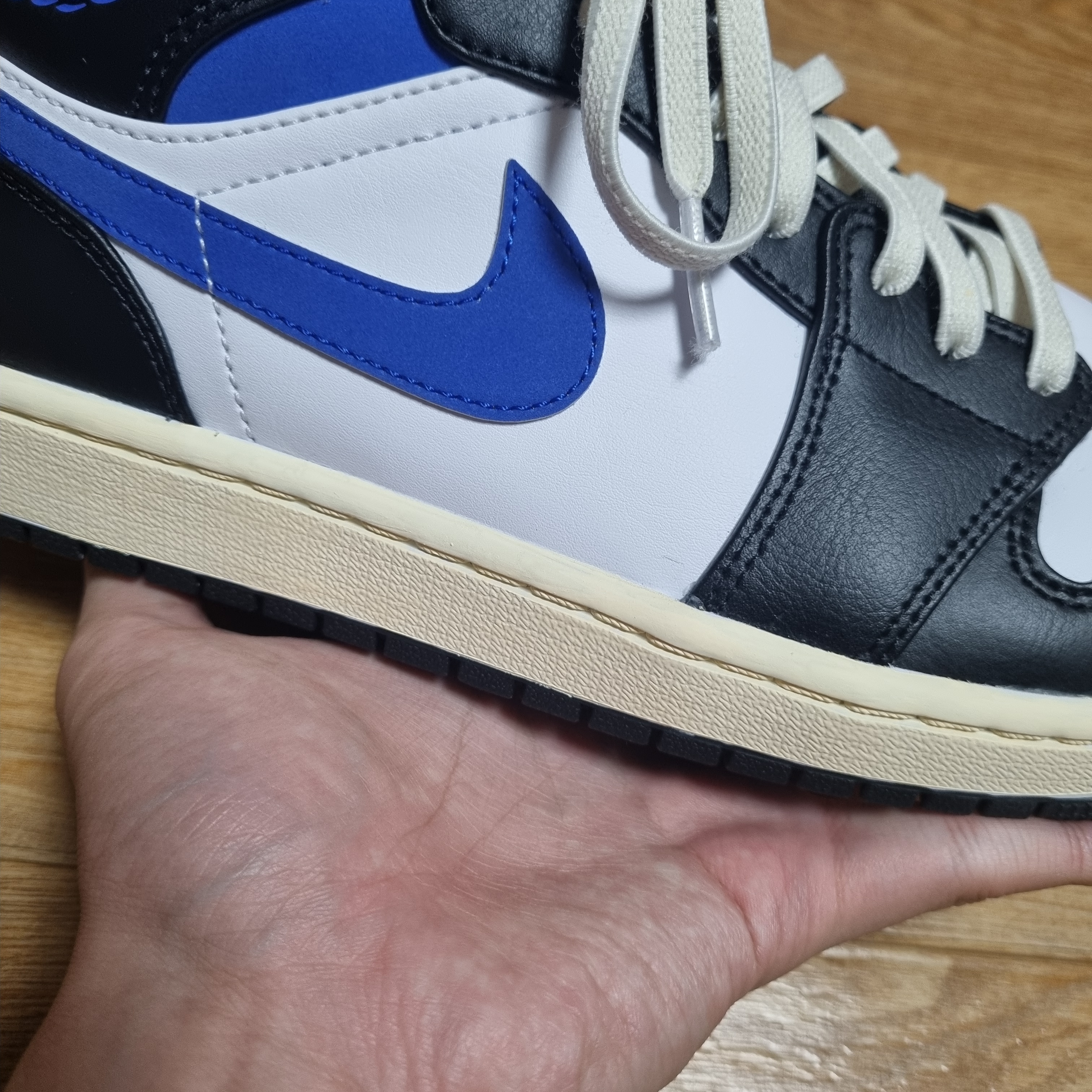Jordan 1 Mid Racer Blue 착용 스타일 - 4