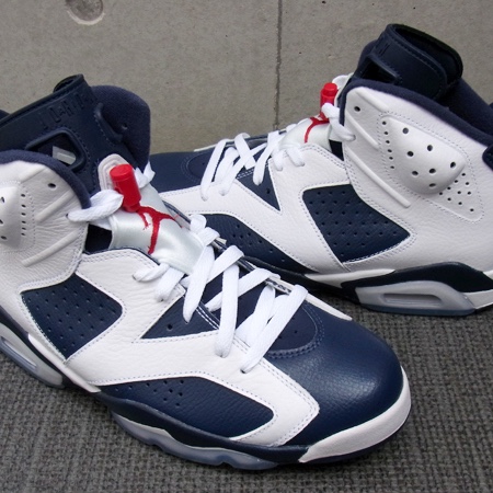 Jordan 6 Retro Olympic 2012, Jordan 7 Retro French Blue 2015 착용 스타일 - 1
