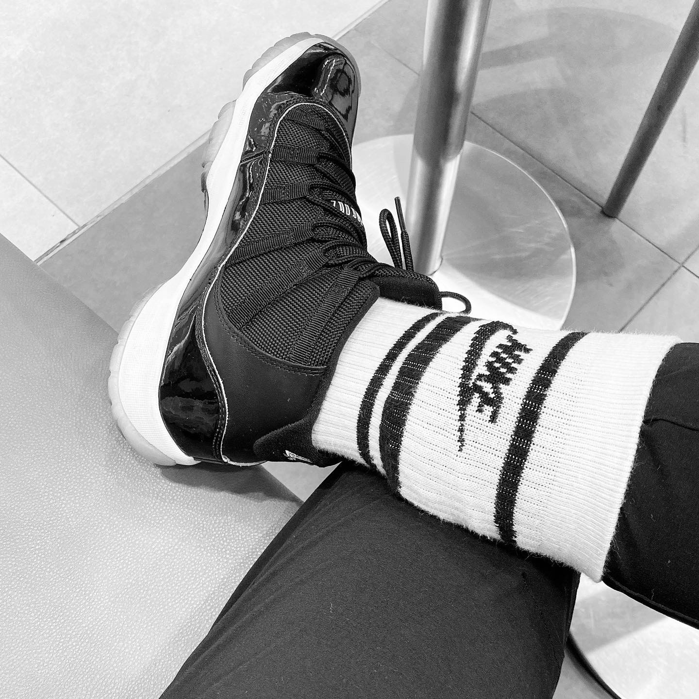 (GS) Jordan 11 Retro Space Jam 2016 착용 스타일 - 2